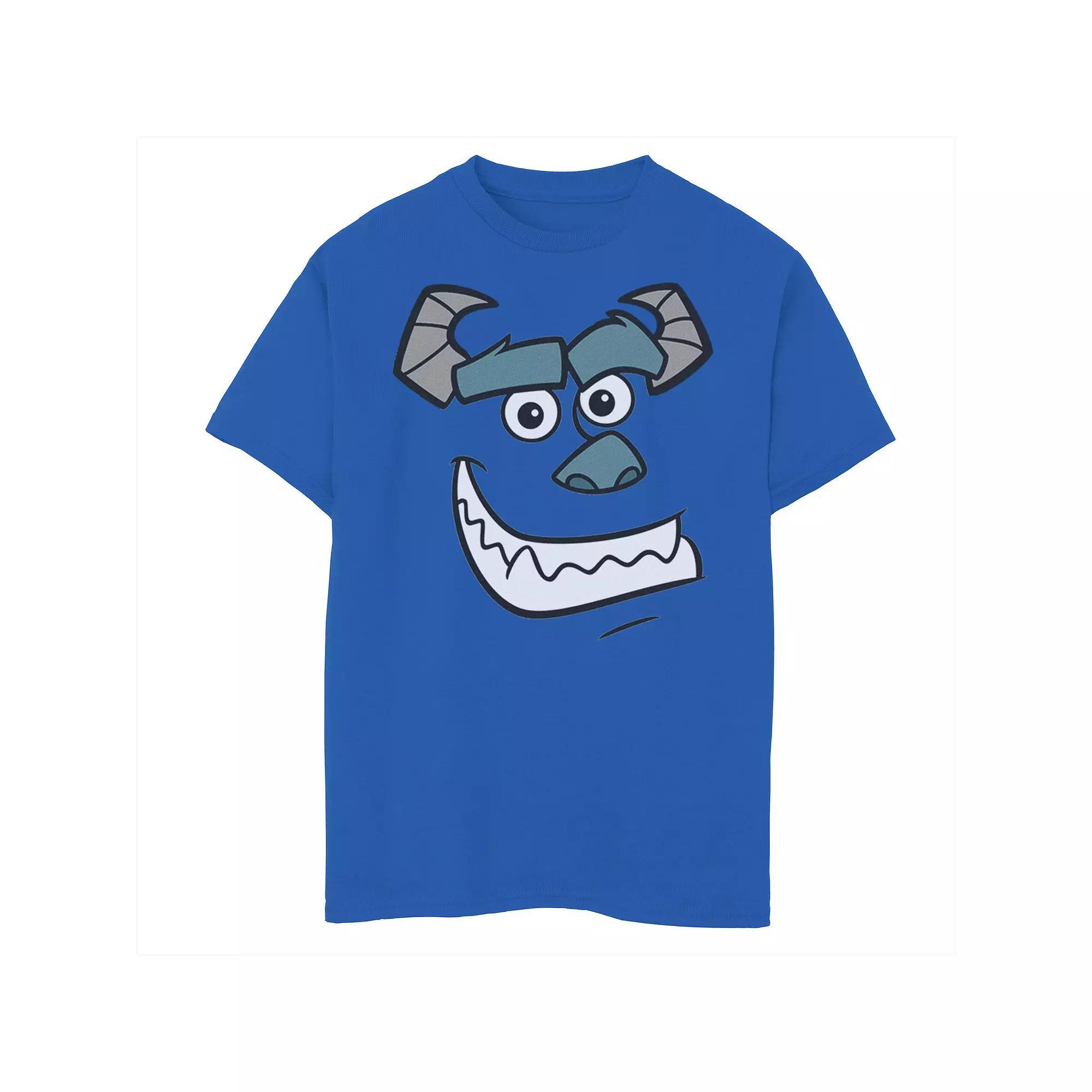 Disney / Pixar's Monsters Inc. Boys 8-20 Sulley Face Graphic Tee, Boy's, Size: Small, Royal Product Image