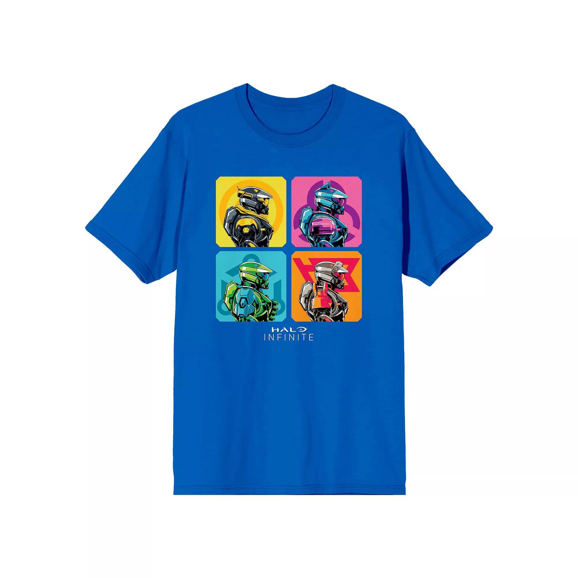 Men's Halo Infinite Spartans Never Die Graphic Tee, Size: XL, Blue Product Image