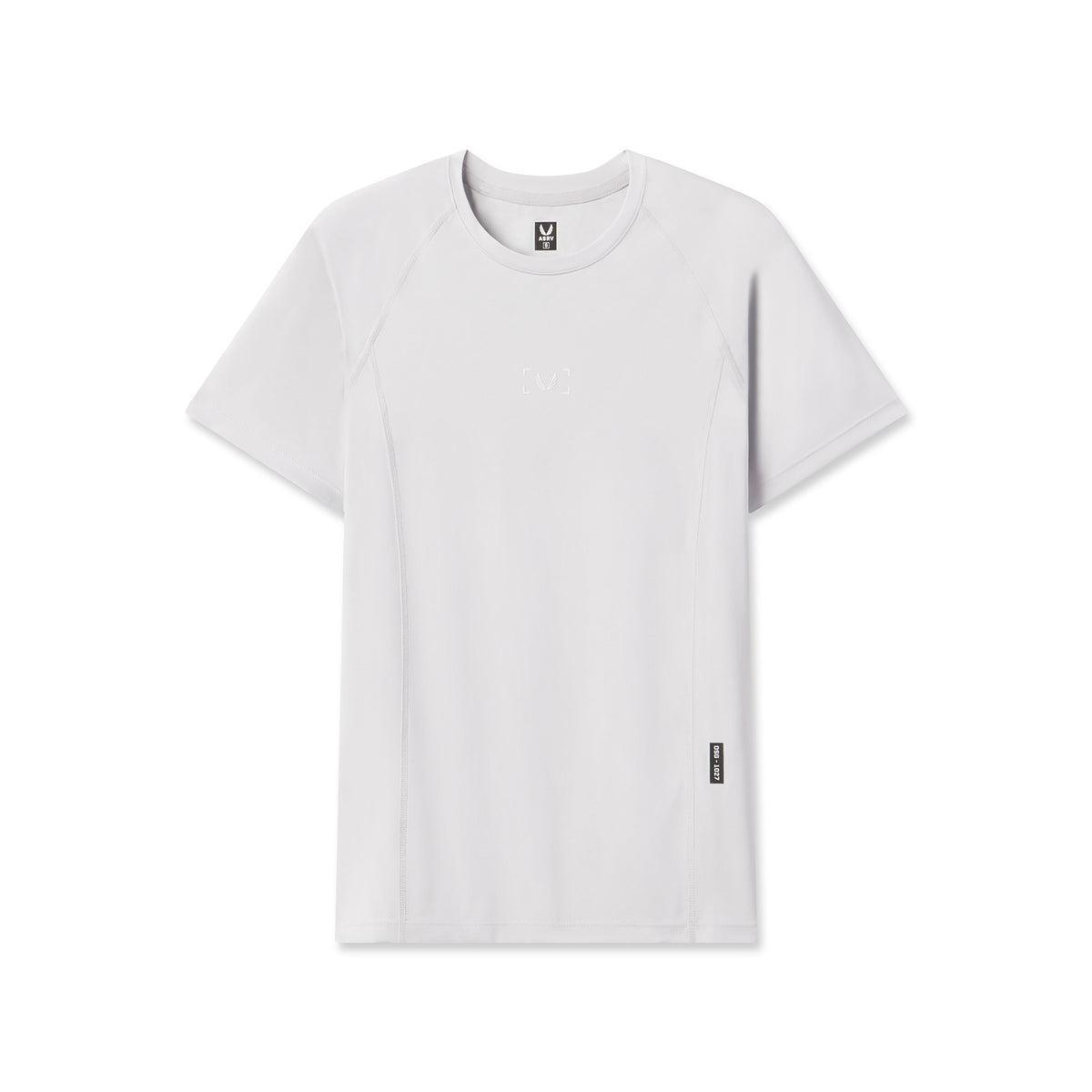 1027. WarpFlexx-Lite™ Half-Sleeve Baselayer - Light Grey Product Image