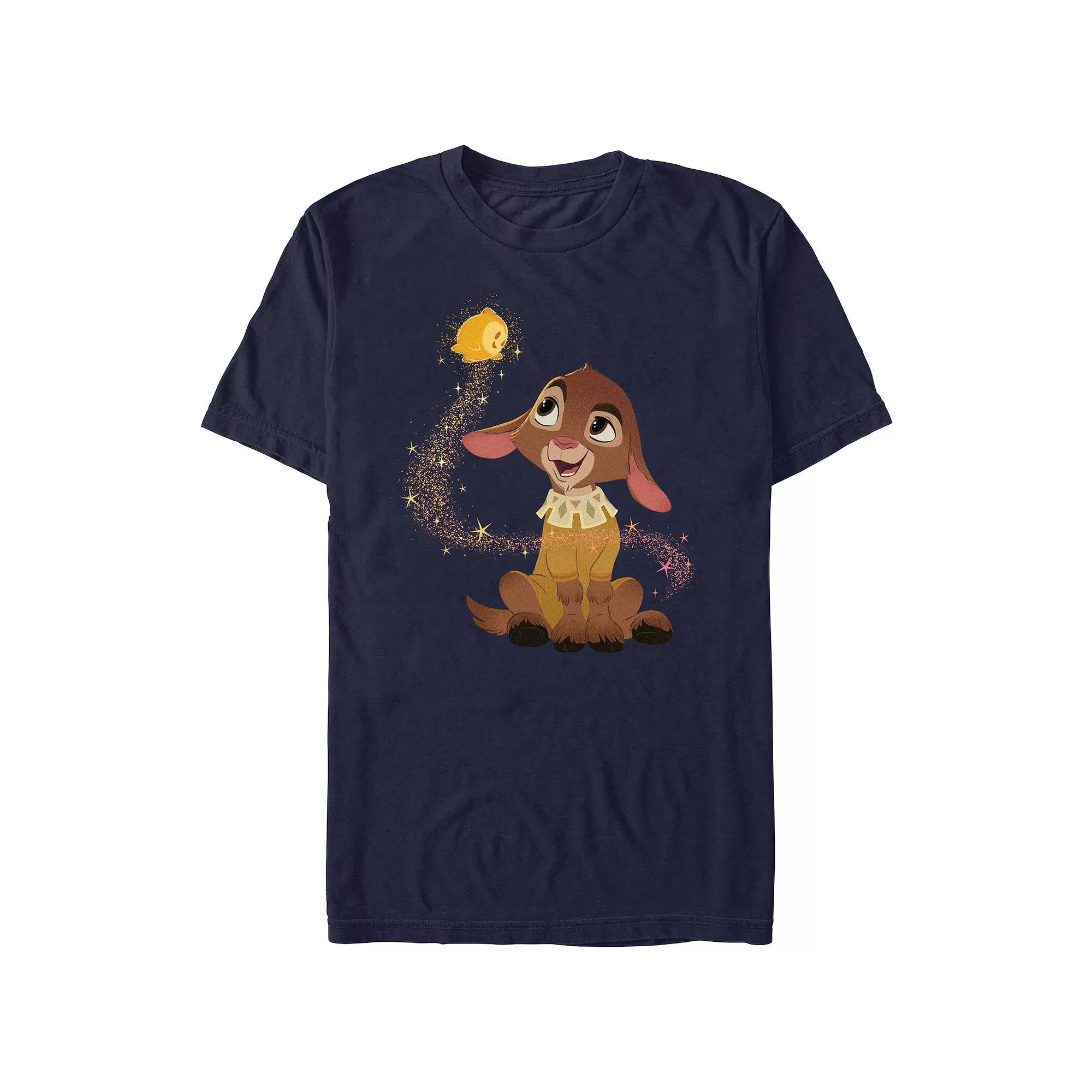 Men's Wish Valentino Sparkly Moment Graphic Tee, Size: Small, Blue Product Image