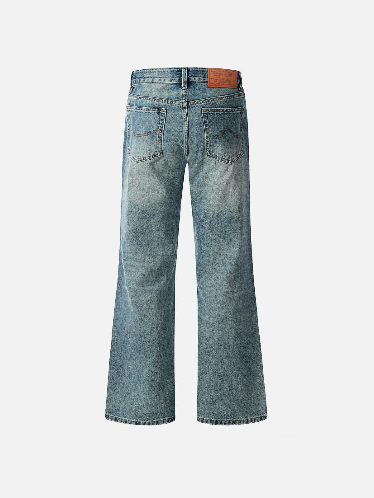 Aelfric Eden Boot-Cut Washed Jeans Product Image