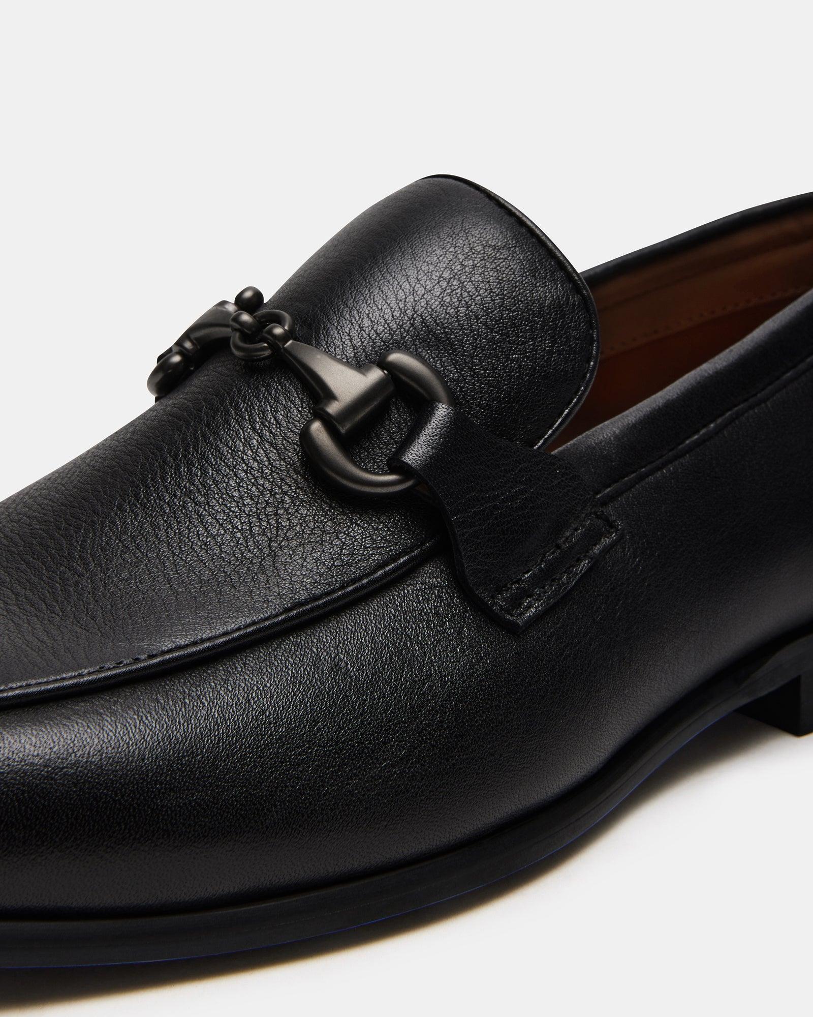 JAYSHAN BLACK LEATHER Male Product Image