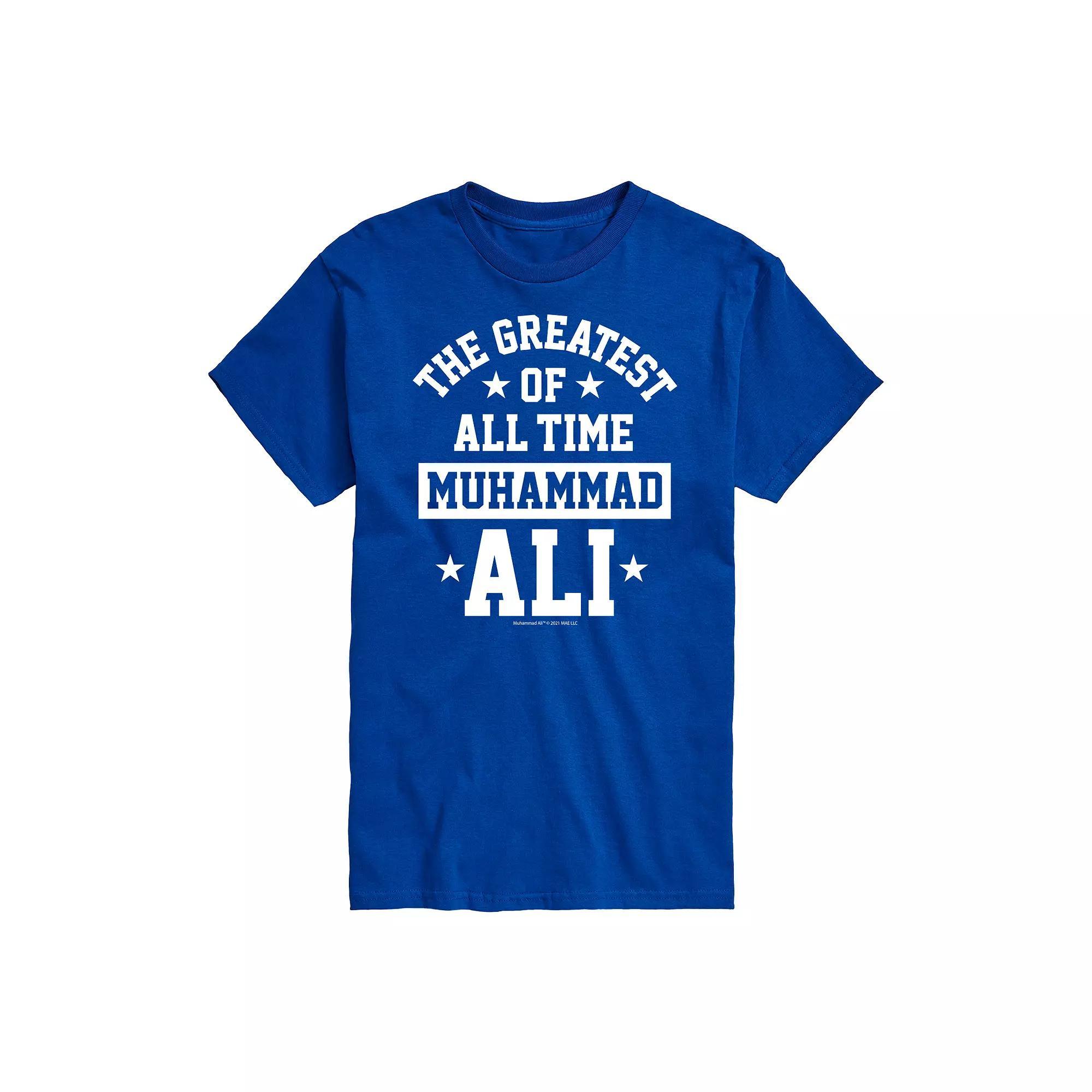 Big & Tall Muhammad Ali The Greatest Tee, Men's, Size: 3XB, Blue Product Image