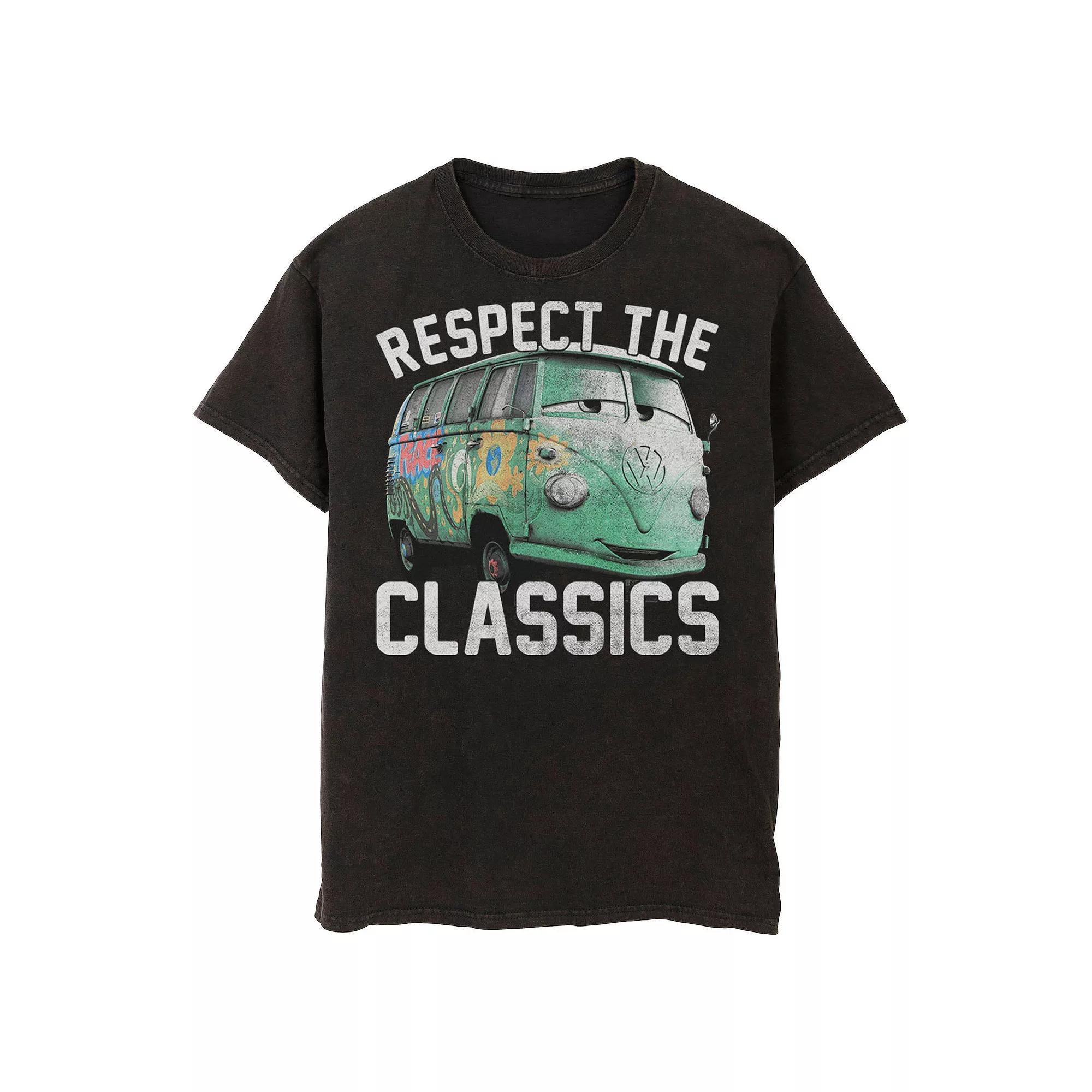 Disney / Pixar's Cars Fillmore Men's Respect Classics Tee, Size: Medium, Black Product Image