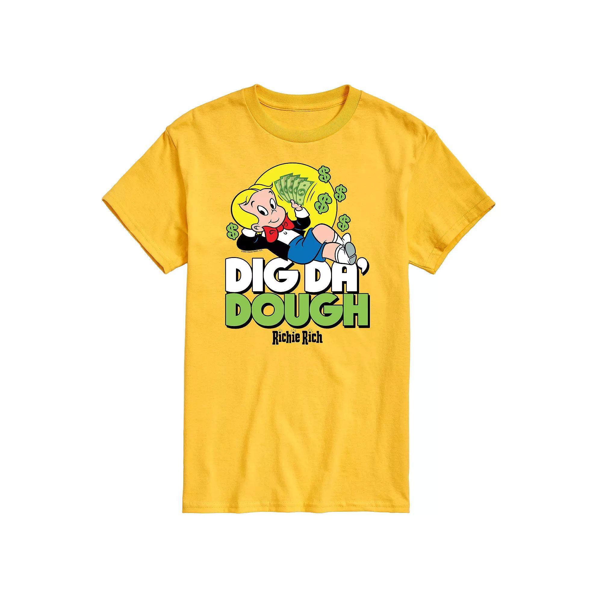 Mens Richie Rich Dig Da Dough Graphic Tee Product Image