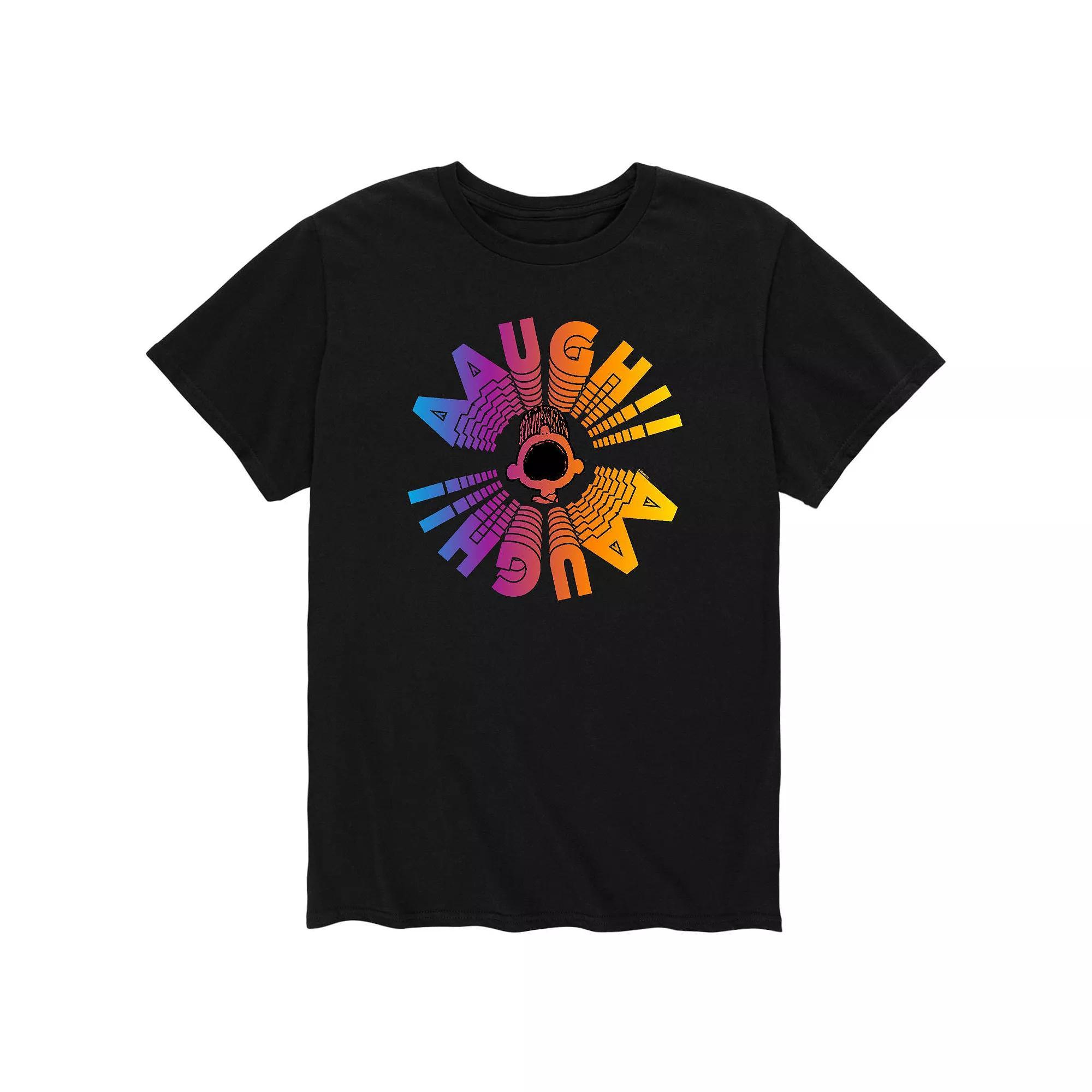 Mens Peanuts Aaugh Tee Product Image