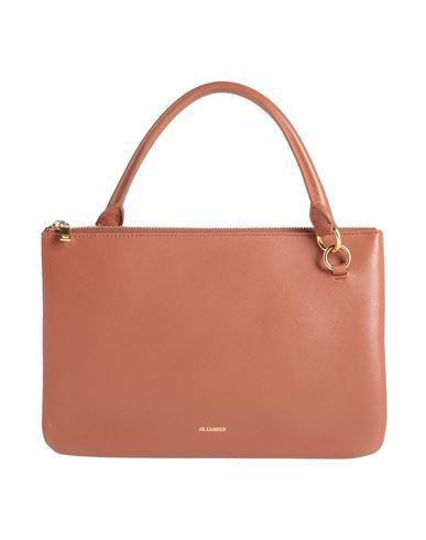 JIL SANDER Woman Handbag Tan Size - Calfskin In Brown Product Image