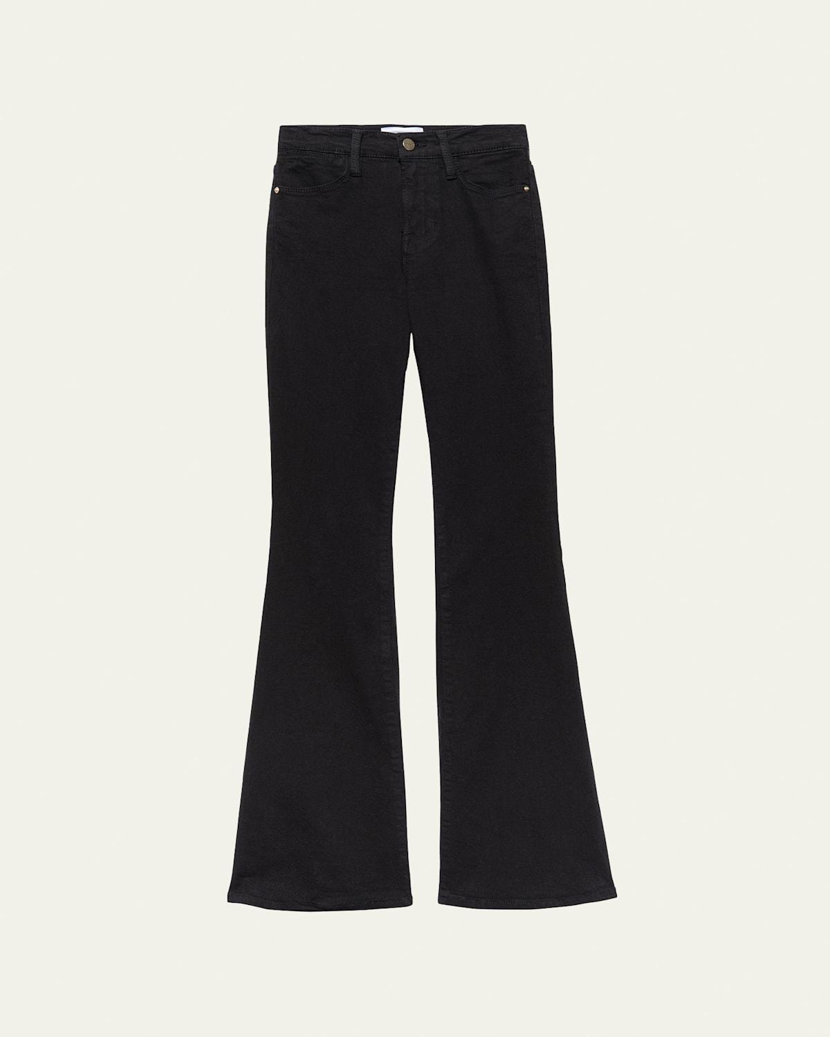 Frame Le High Rise Flare Jeans in Film Noir Product Image