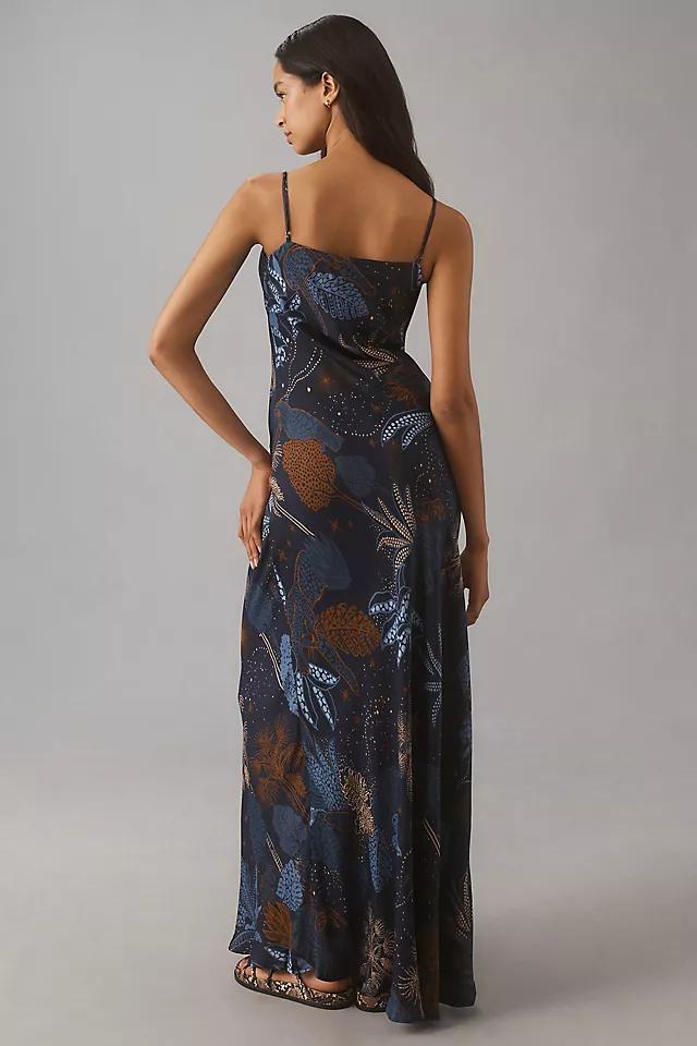 Farm Rio Night Jungle Slip Maxi Dress Product Image