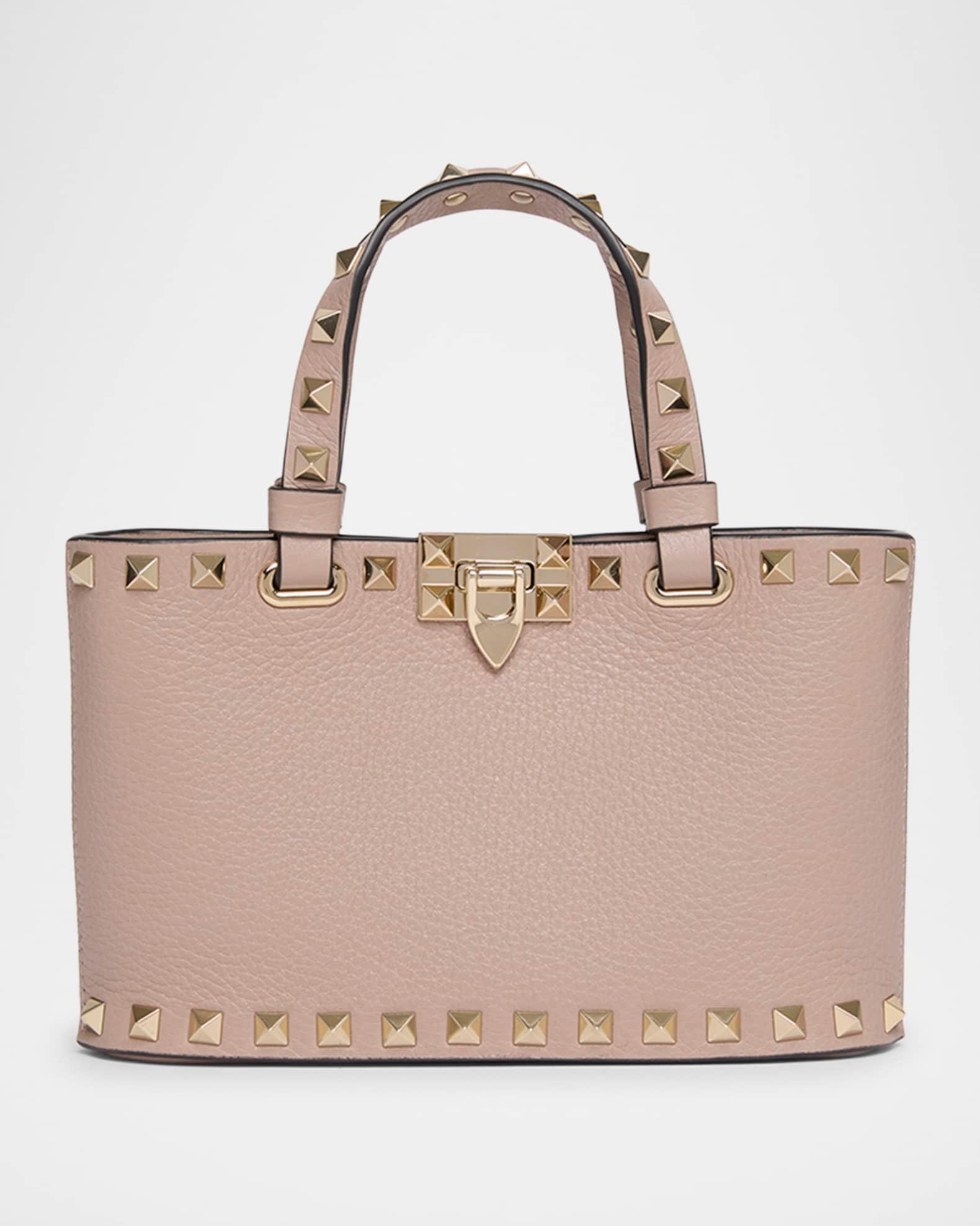 Mini Rockstud Leather Tote Bag Product Image
