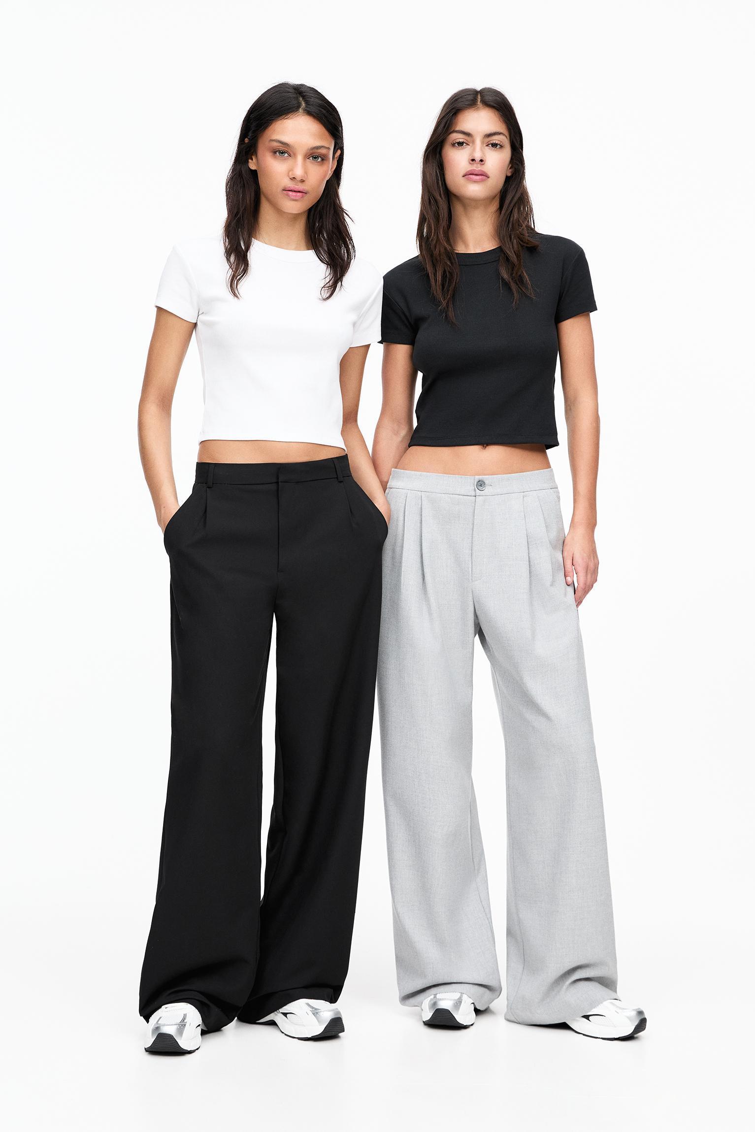 Pack of 2 ribbed T-shirts Product Image
