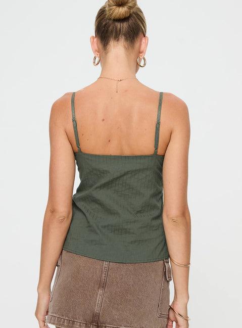 Lunya Top Green Product Image
