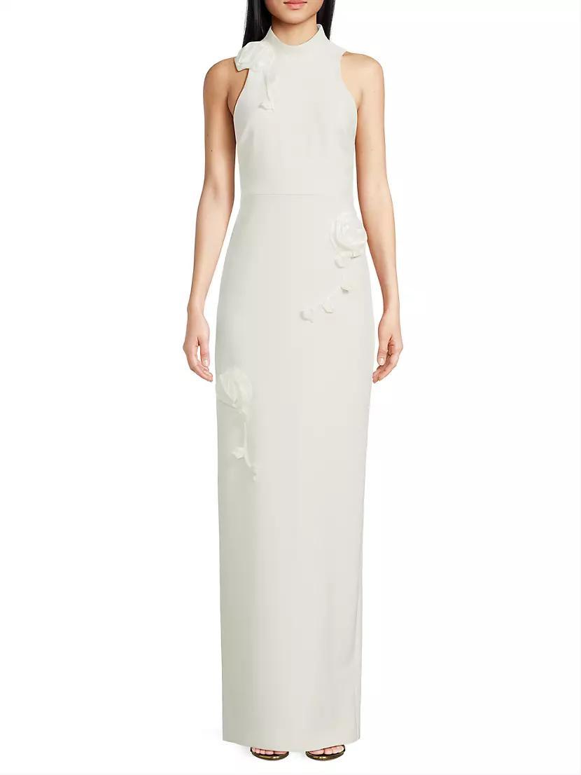 Doiran Halterneck Column Gown Product Image