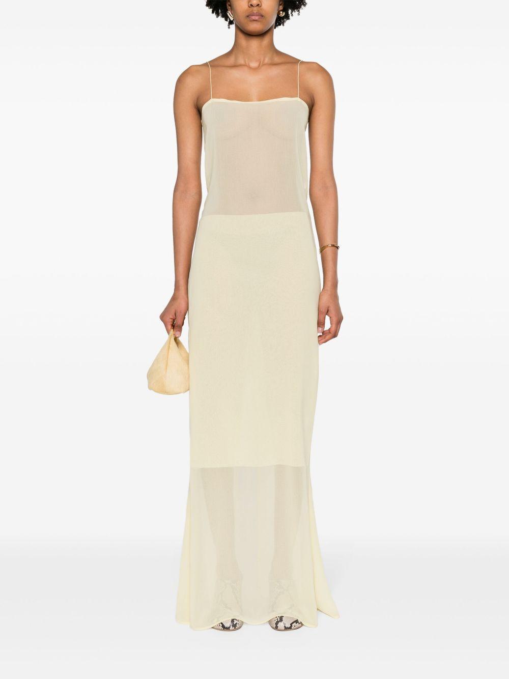 Womens Pliss Ruffled Midi-Dress Size 0 Product Image