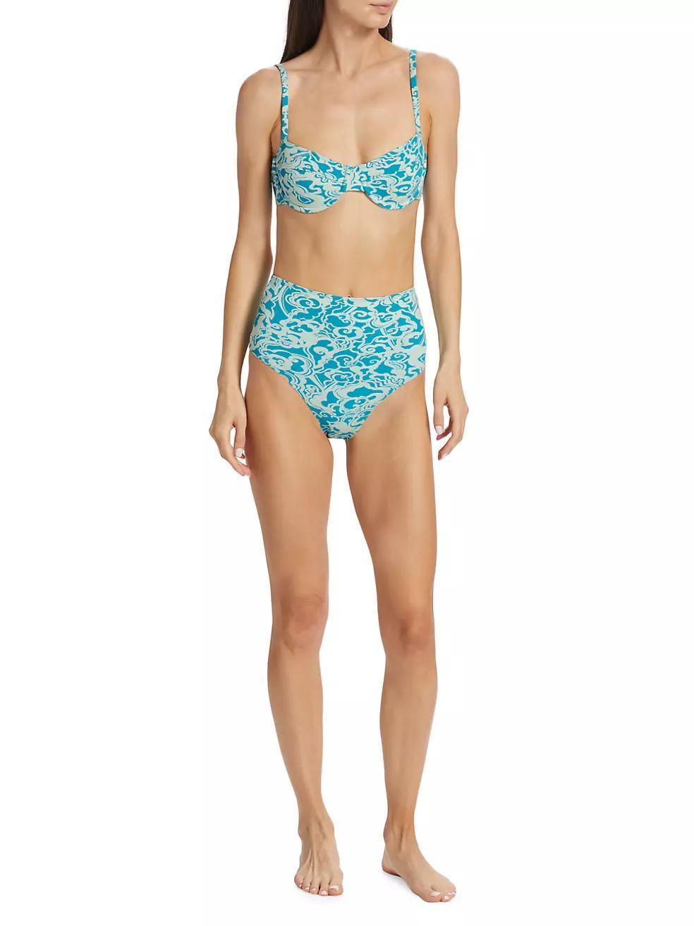 Isla High-Rise Bikini Bottom Product Image