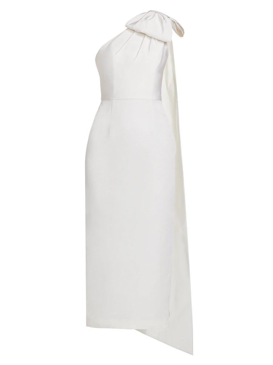 Womens Anne Silk Faille Dress Product Image