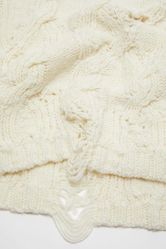 Distressed cable jumper Product Image