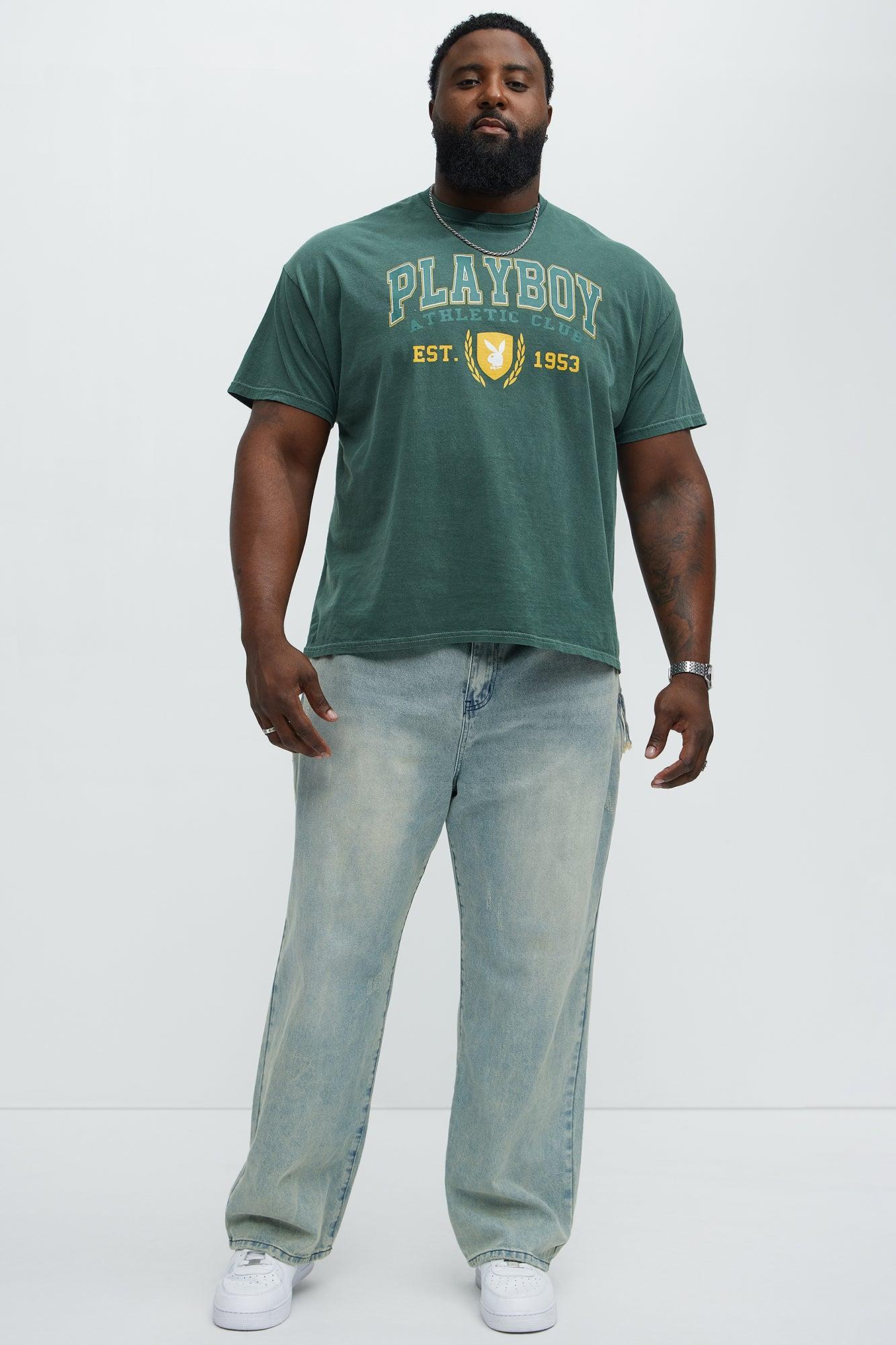 Playboy Athletic Club Short Sleeve Tee - Green Male Product Image