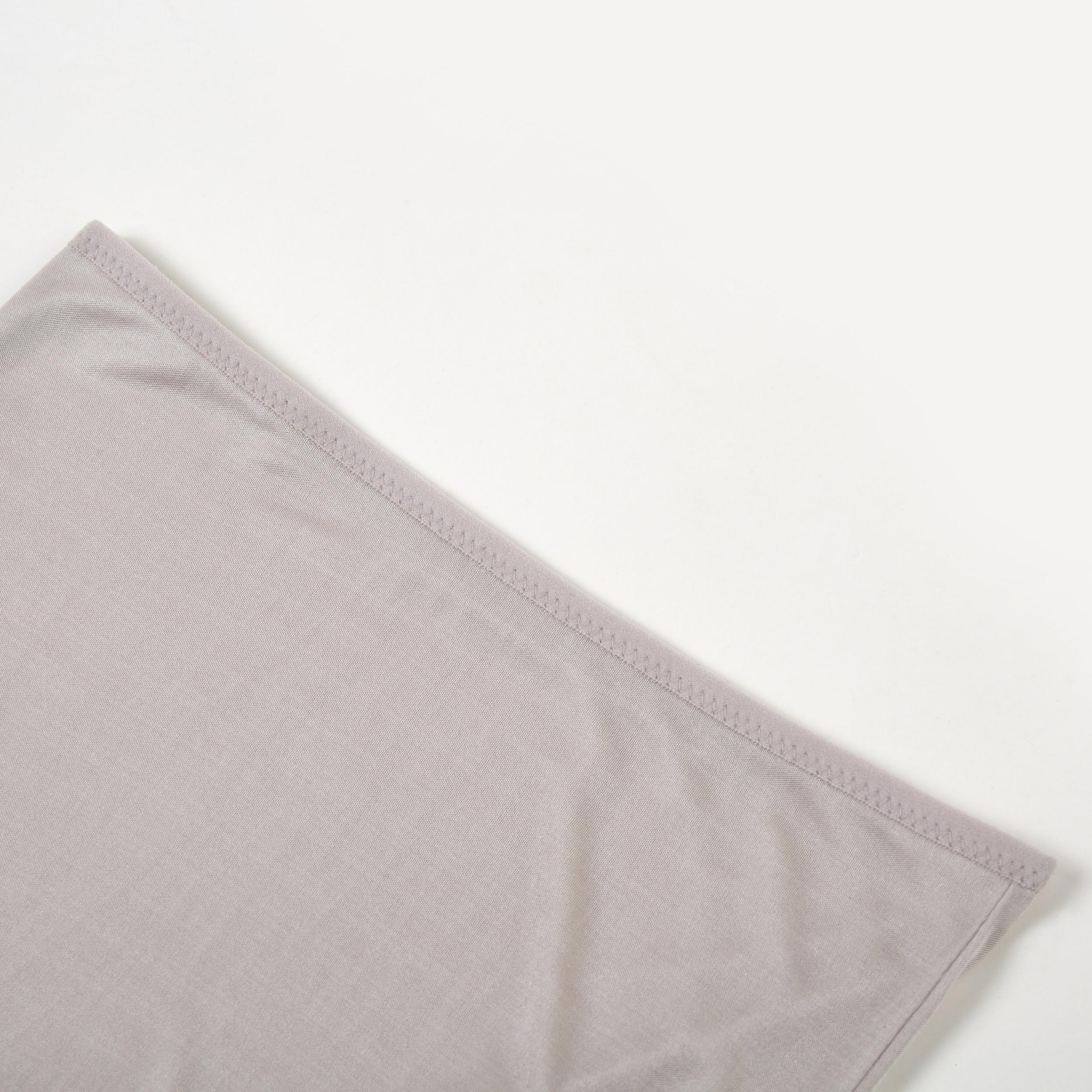 Knitted Silk High Rise French Cut Panties | Sparkling Rose | Shimmer Collection Product Image