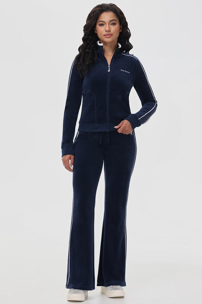 Tennis Cotton Velour Track Pants Product Image