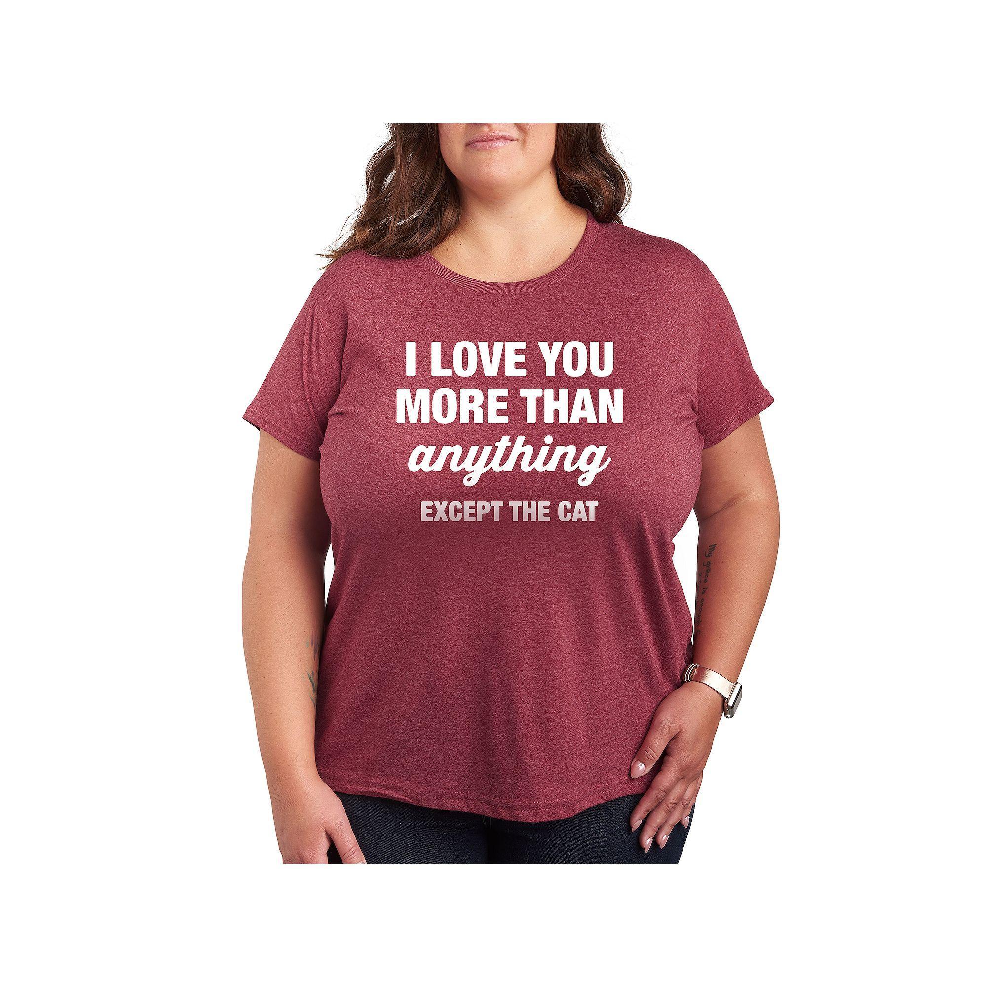 Plus Sesame Street Woke Up Grouchy Graphic Tee, Womens Heather Grey Product Image