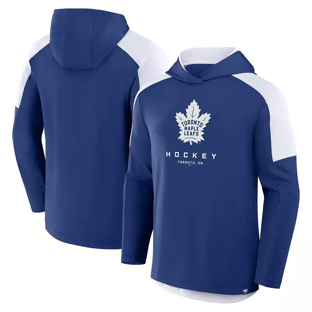 Men's Fanatics Blue Toronto Maple Leafs Meta Game Transitional Pullover Hoodie, Size: Large, Mpl Blue Product Image