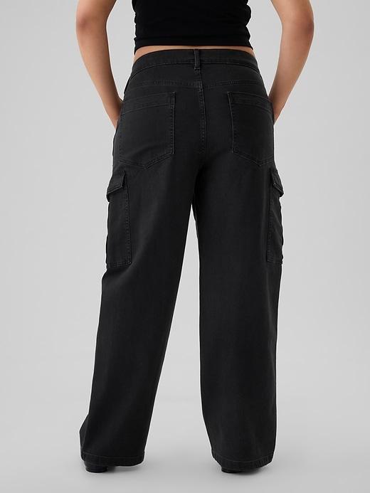 Mid Rise Corduroy '90s Loose Cargo Pants Product Image