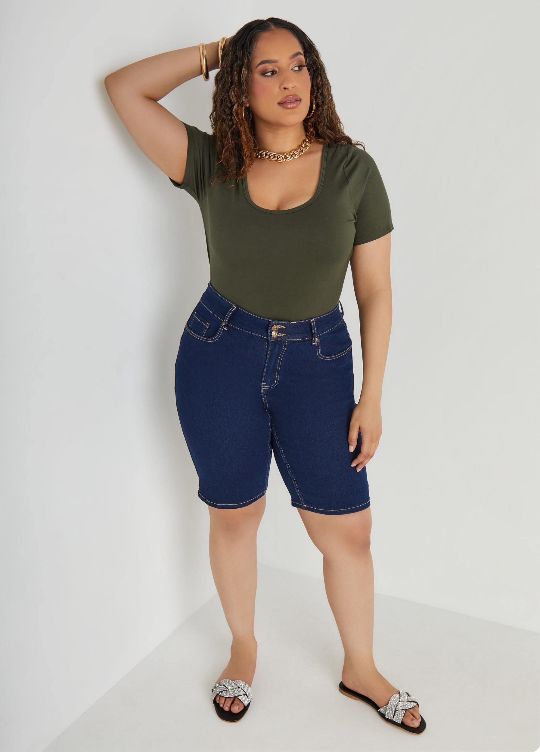 The Basic Scoop Neck Jersey Tee Product Image
