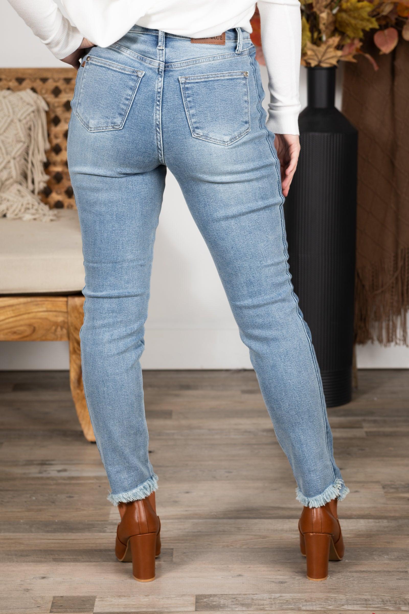 Judy Blue Vintage Wash Side Panel Jean Product Image