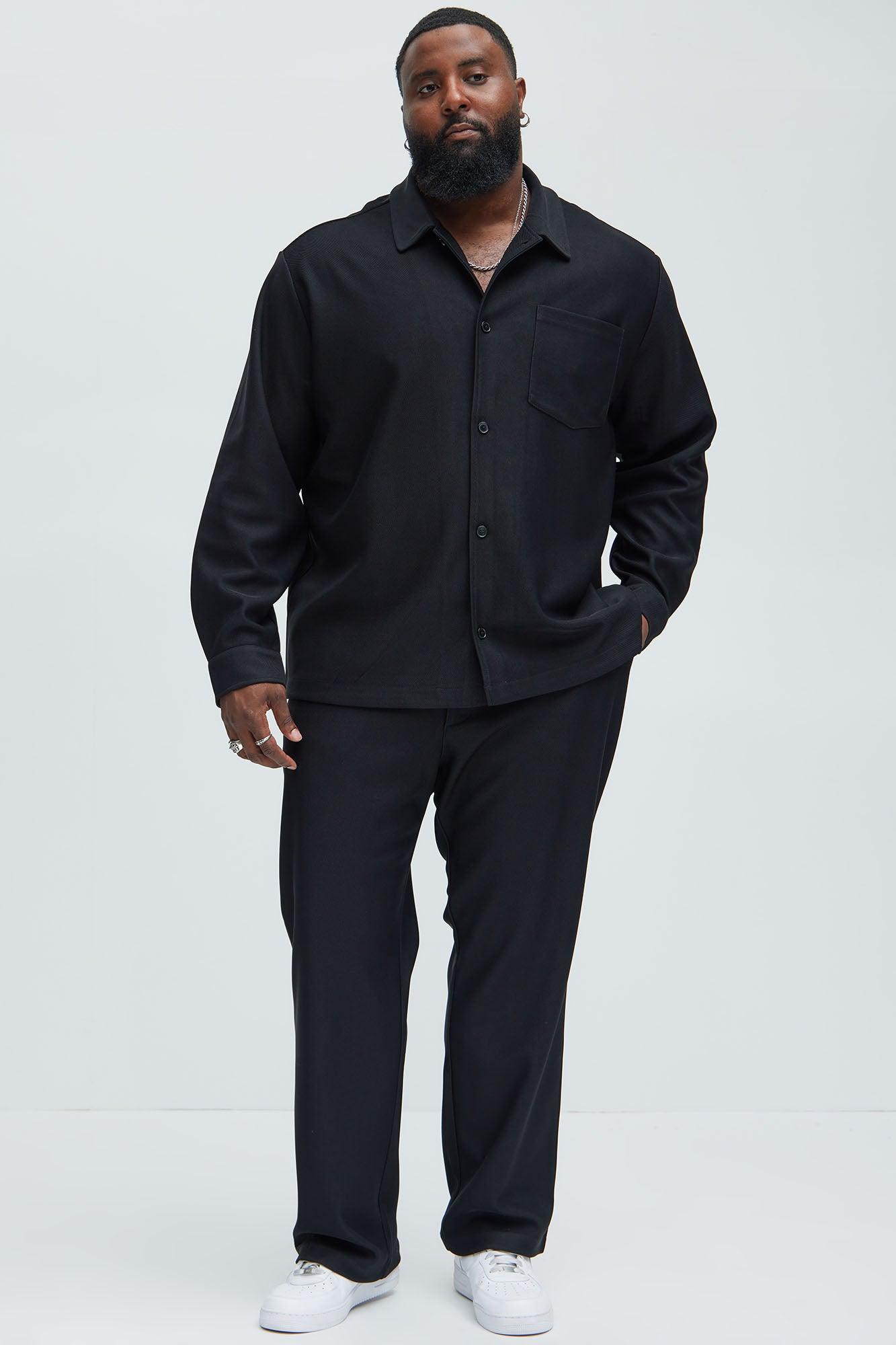 Turner Pocket Button Up Shirt - Black Product Image