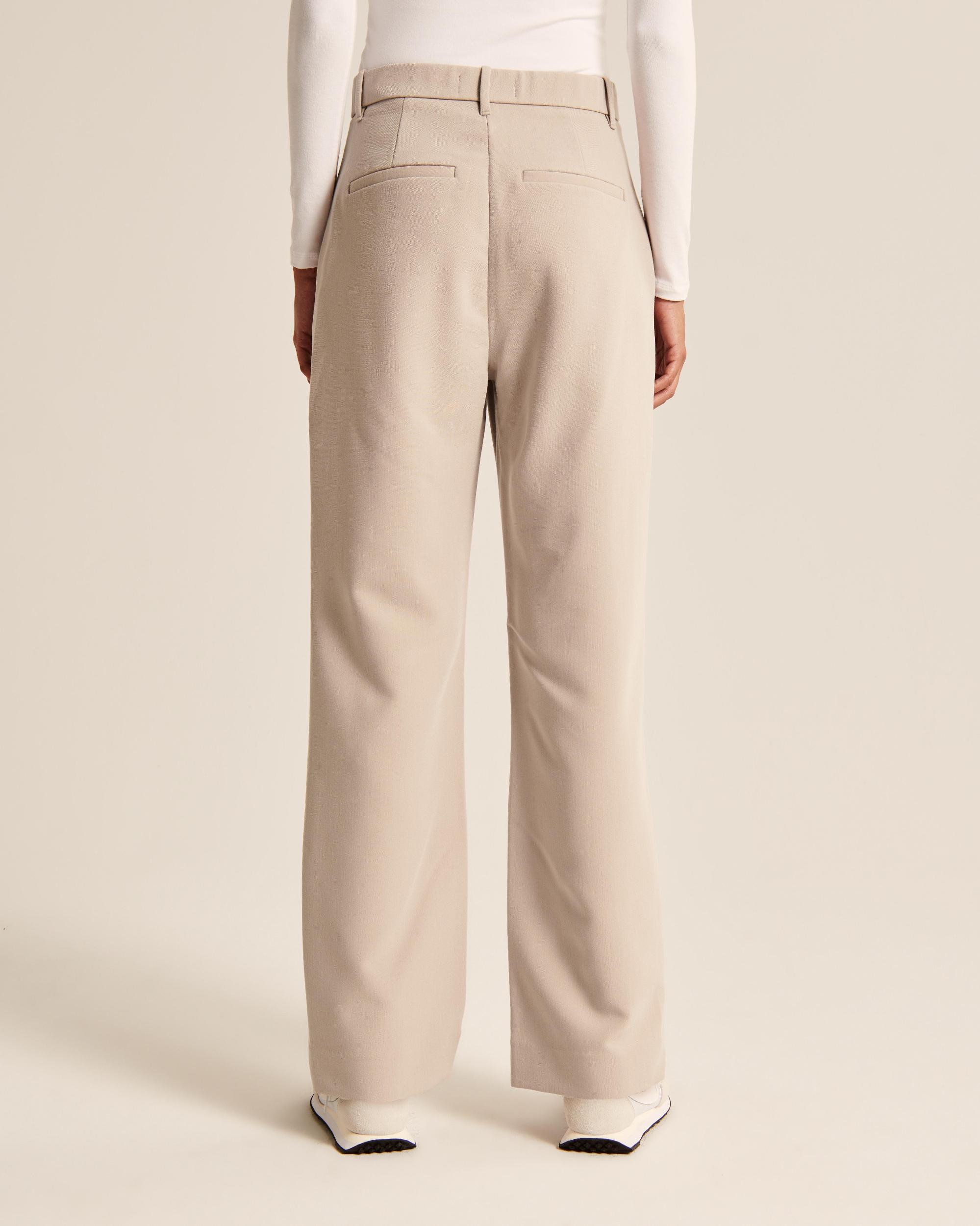 Tailored Relaxed Straight Pant Product Image