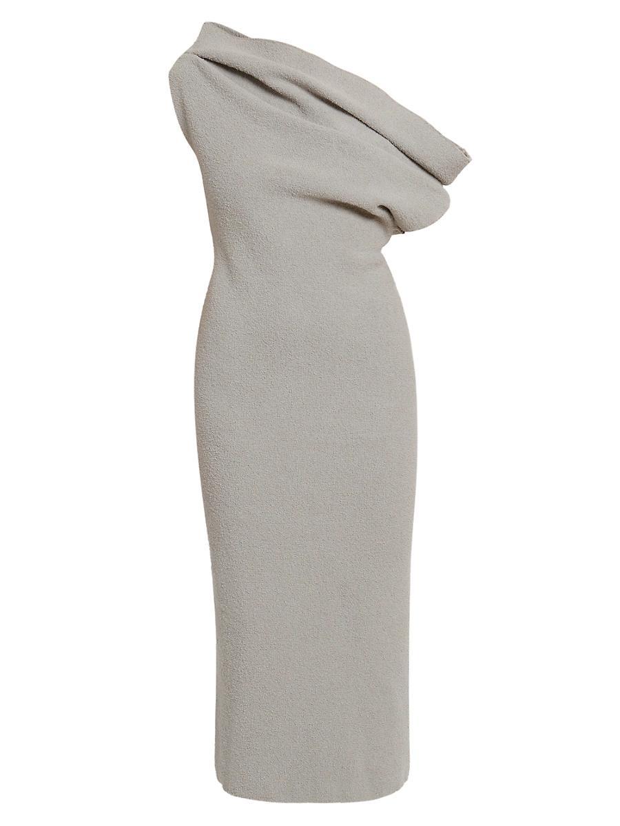 Womens Debra Cotton Boucle Midi-Dress Product Image