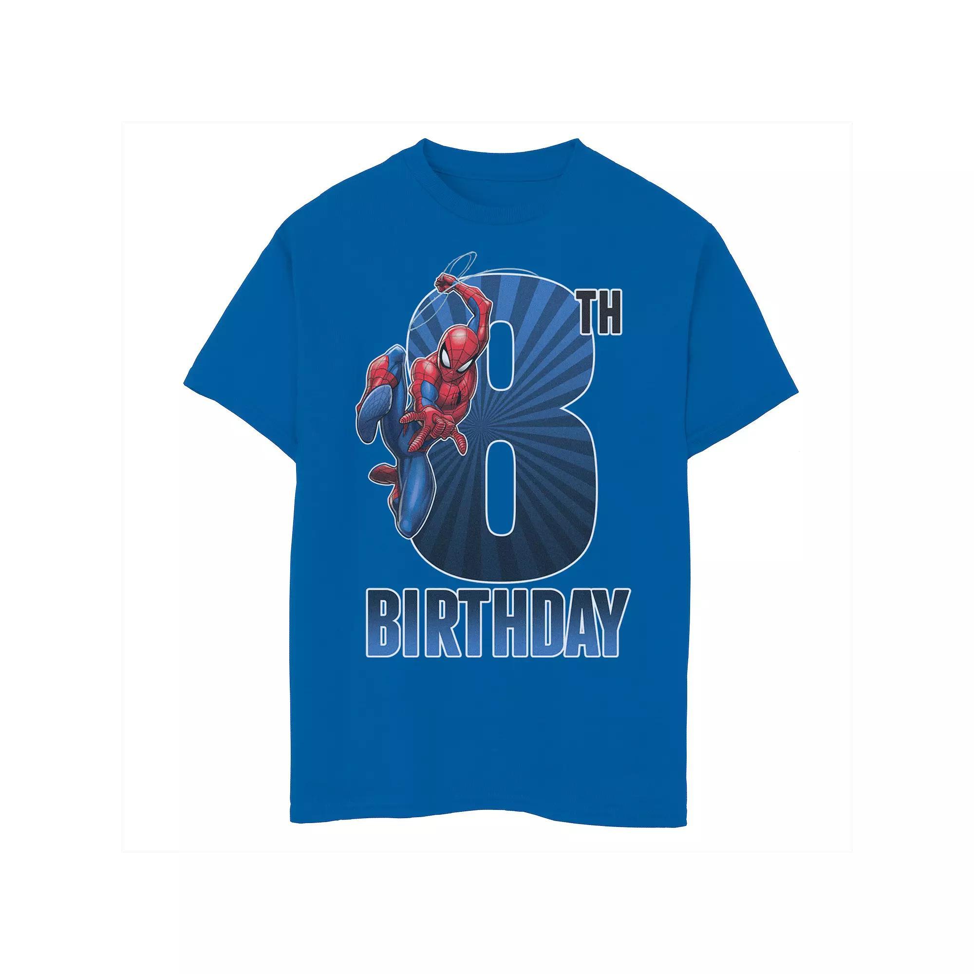 Boys 8-20 Fender Wah Wah Wave Logo Tee, Boy's, Size: Small, Blue Product Image