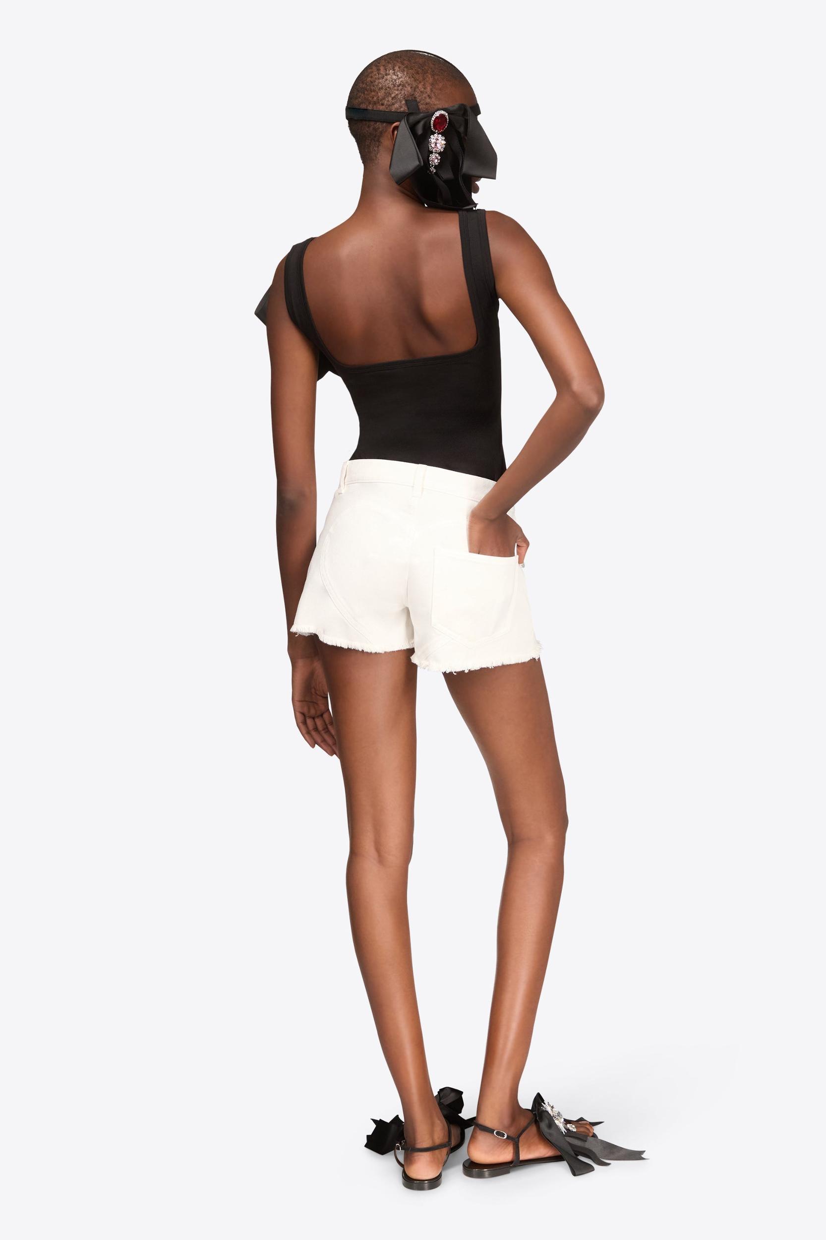 Crystal Embellished Bow Tank Top Product Image