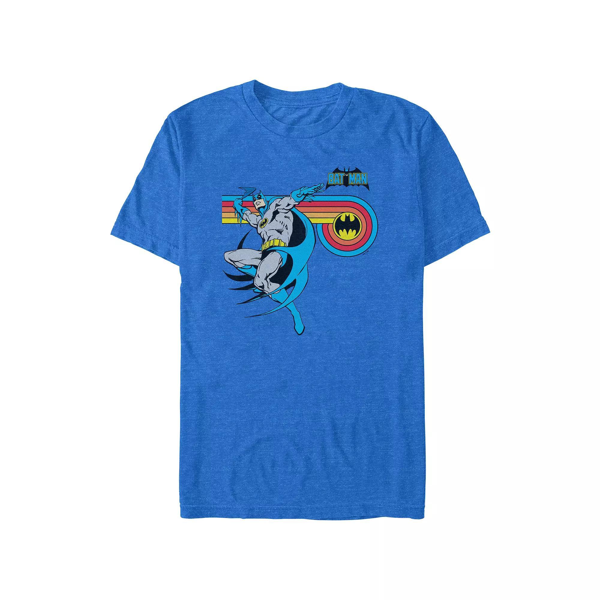 Big & Tall DC Comics Batman Ready For Action Graphic Tee, Men's, Size: 4XL, Royal Grey Product Image