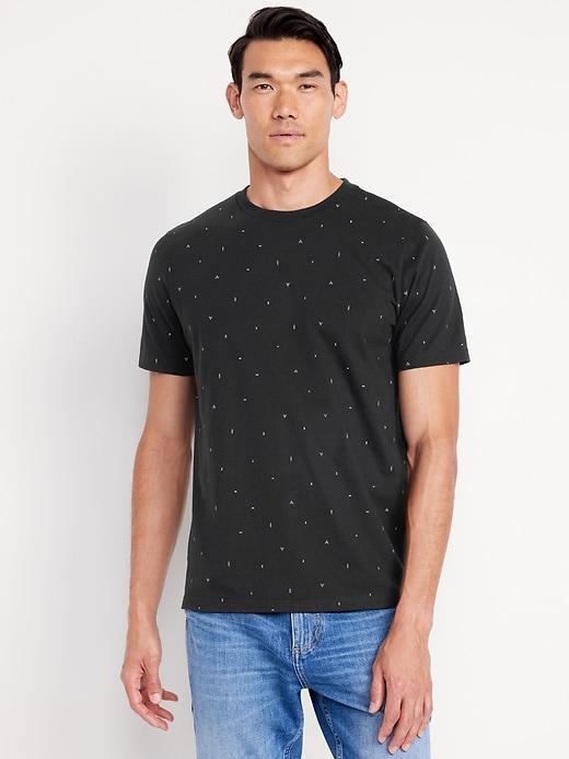Stretch-cotton T-shirt with Double B monogram Product Image