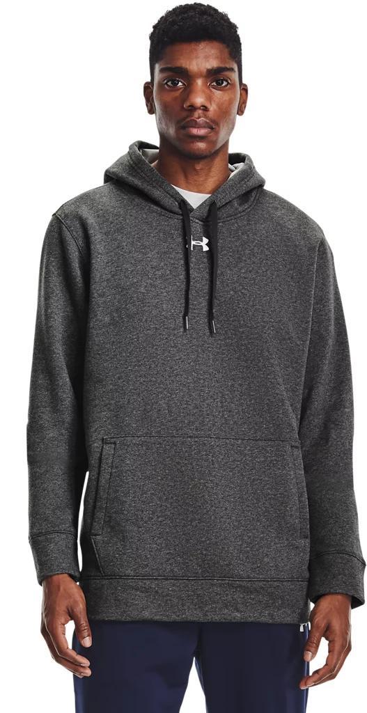 Men's UA Hustle Fleece Hoodie Product Image