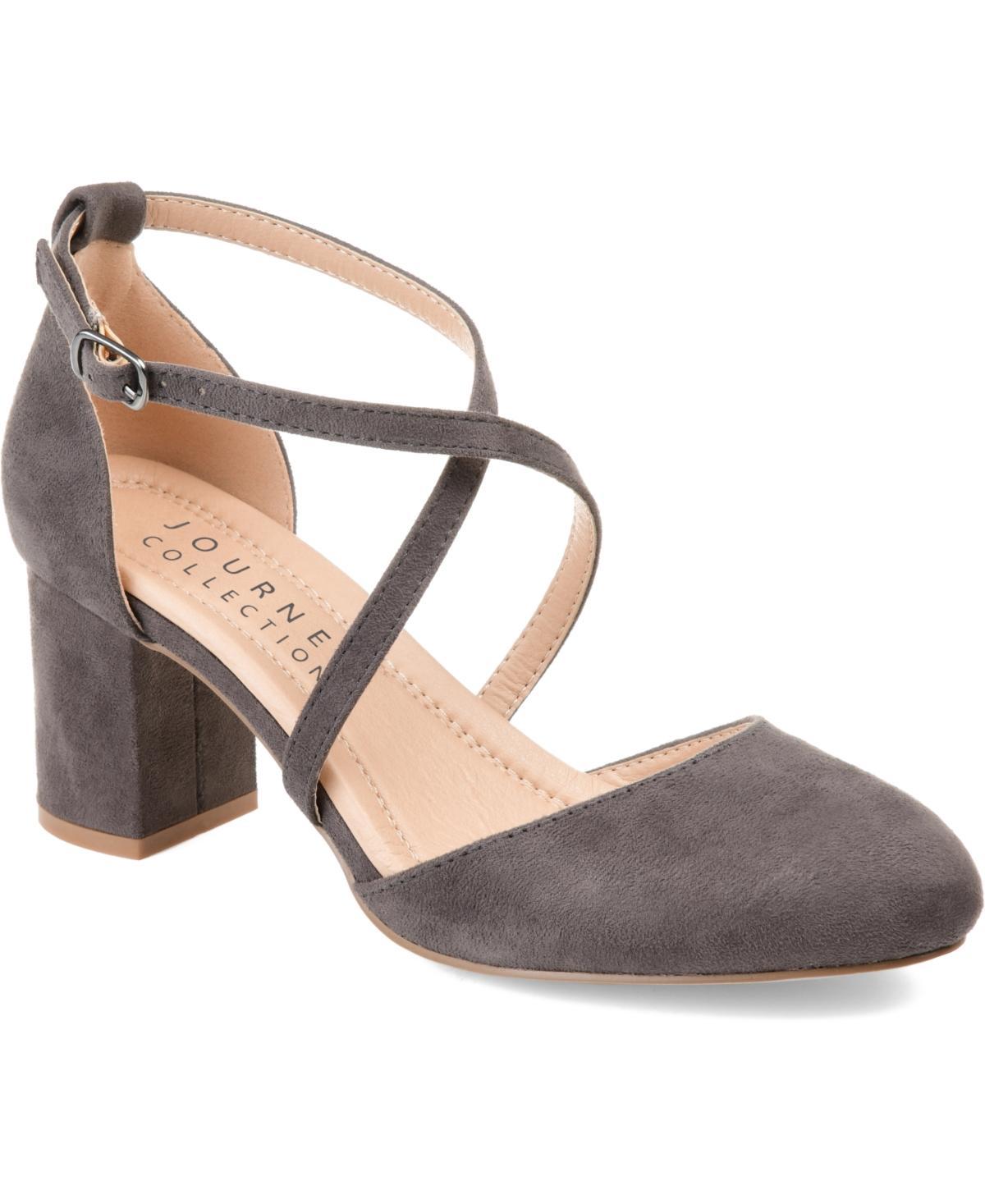 Journee Collection Womens Foster Wide Pump Product Image