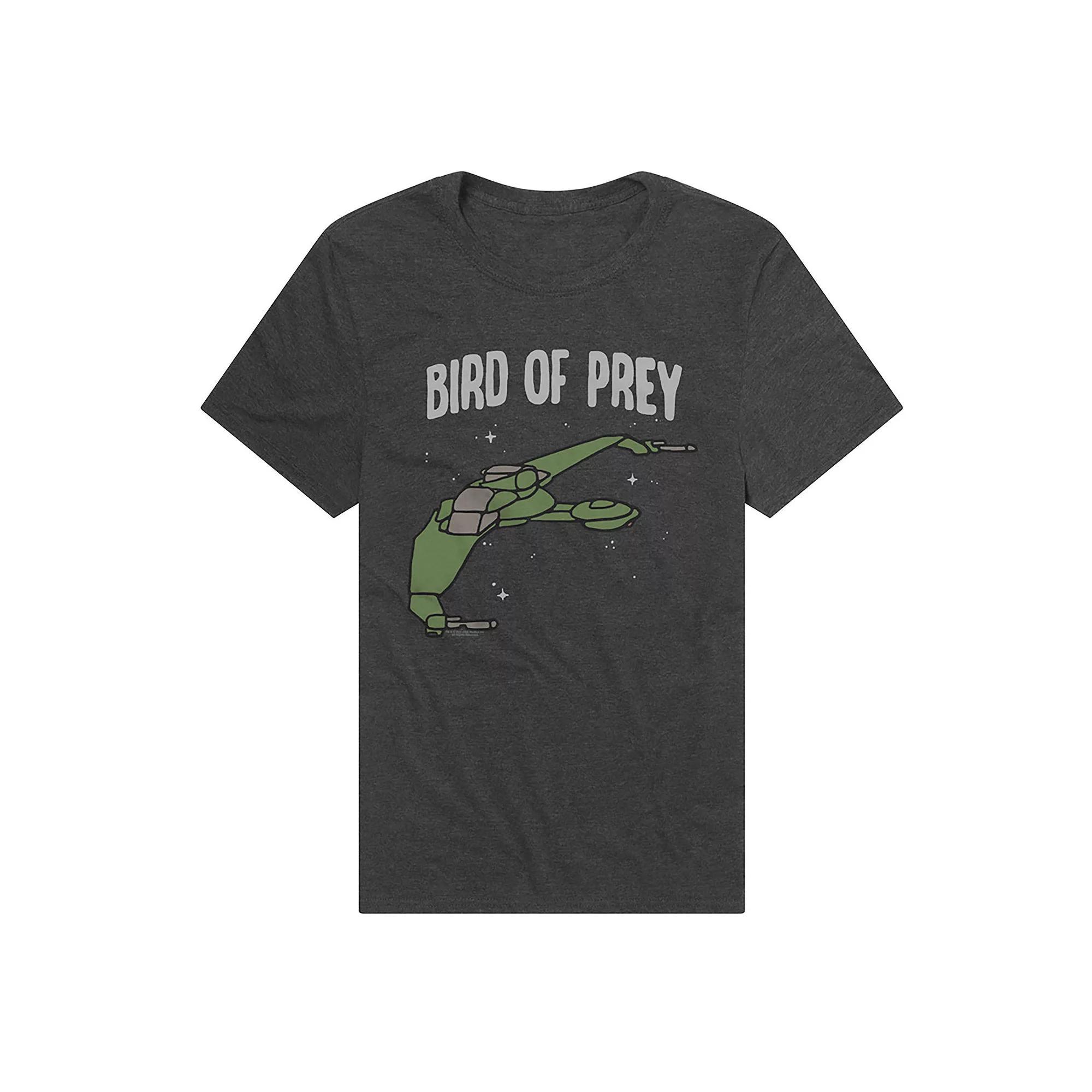 Men's Bird of Prey Star Trek Klingon Ship Graphic Tee, Size: Medium, Grey Product Image