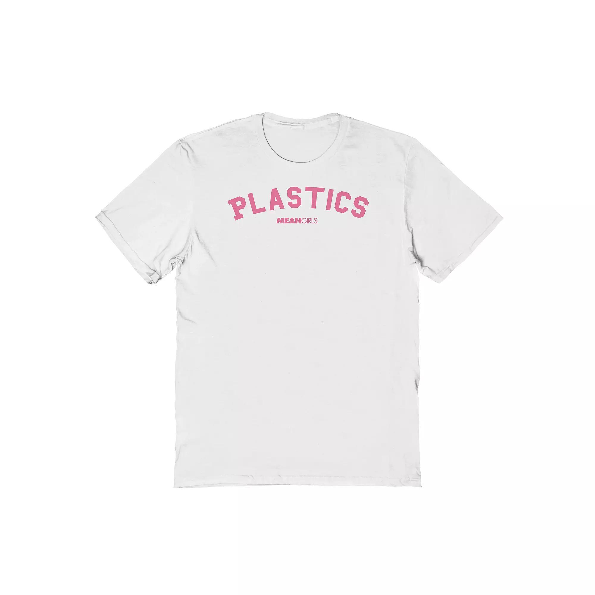 Men's Plastics Graphic Tee, Size: Small, White Product Image