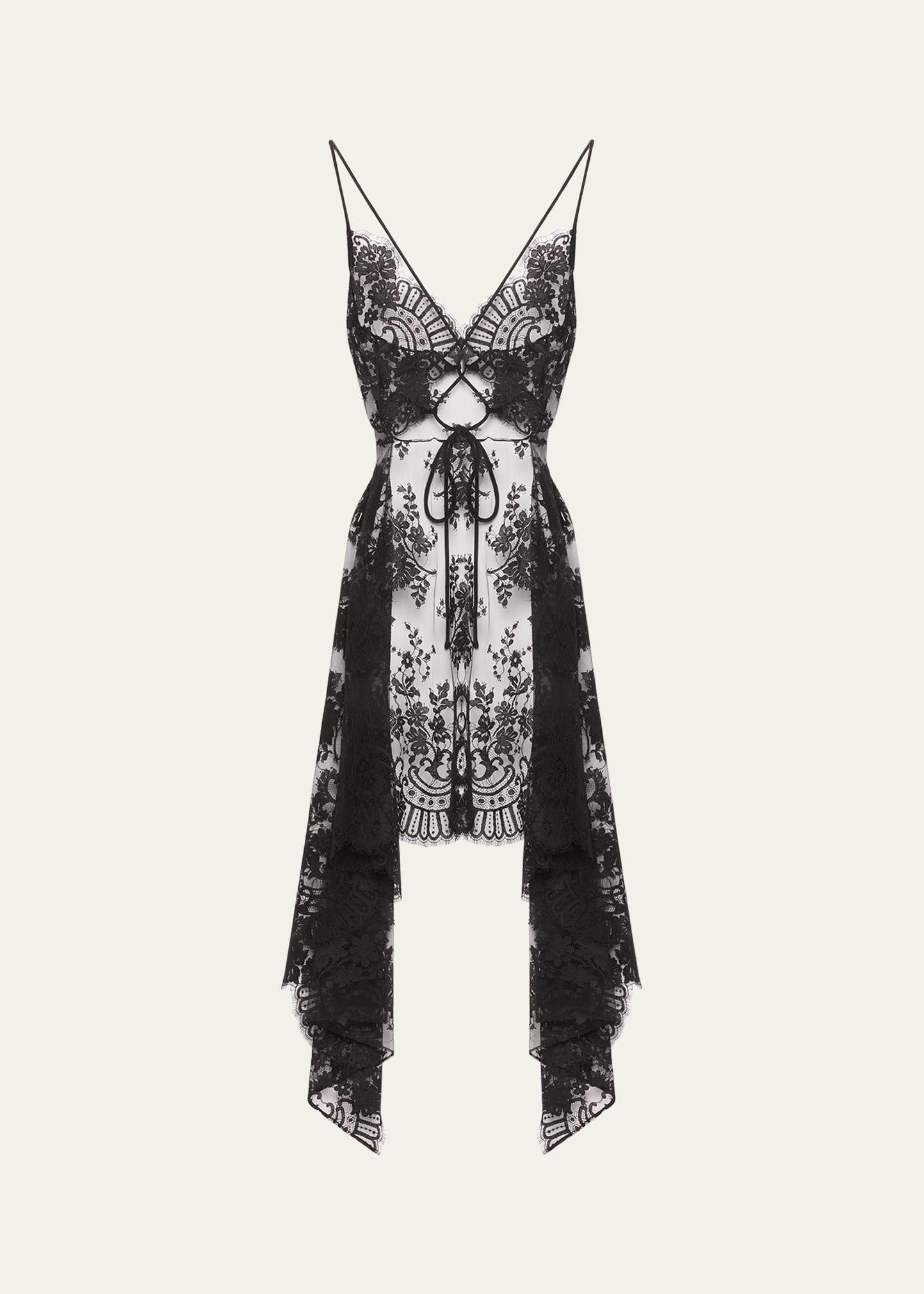 Monse Tie Back Lace Top Product Image