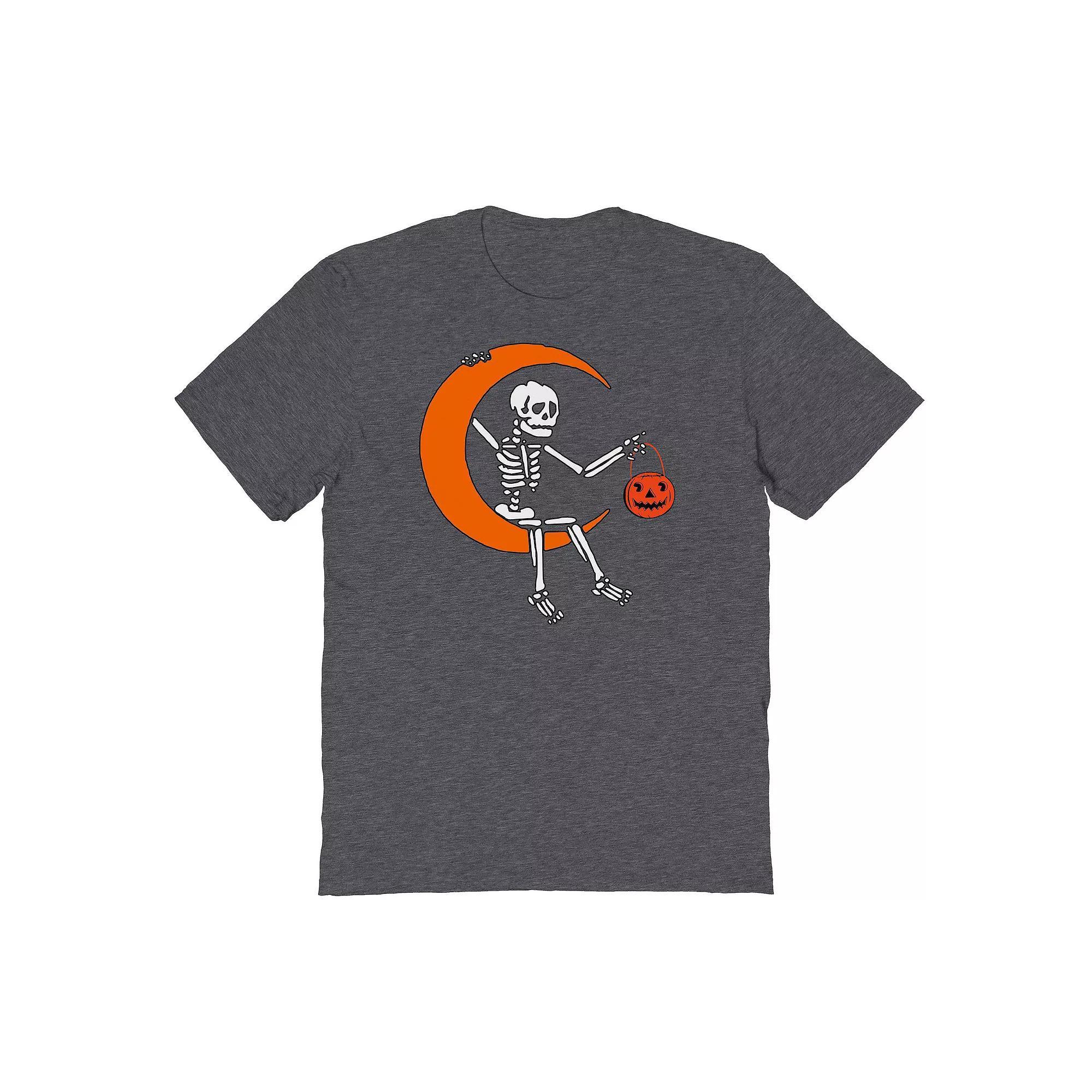 Men's Original & Unrestored Lines Graphic Tee, Size: Small, Dark Grey Product Image