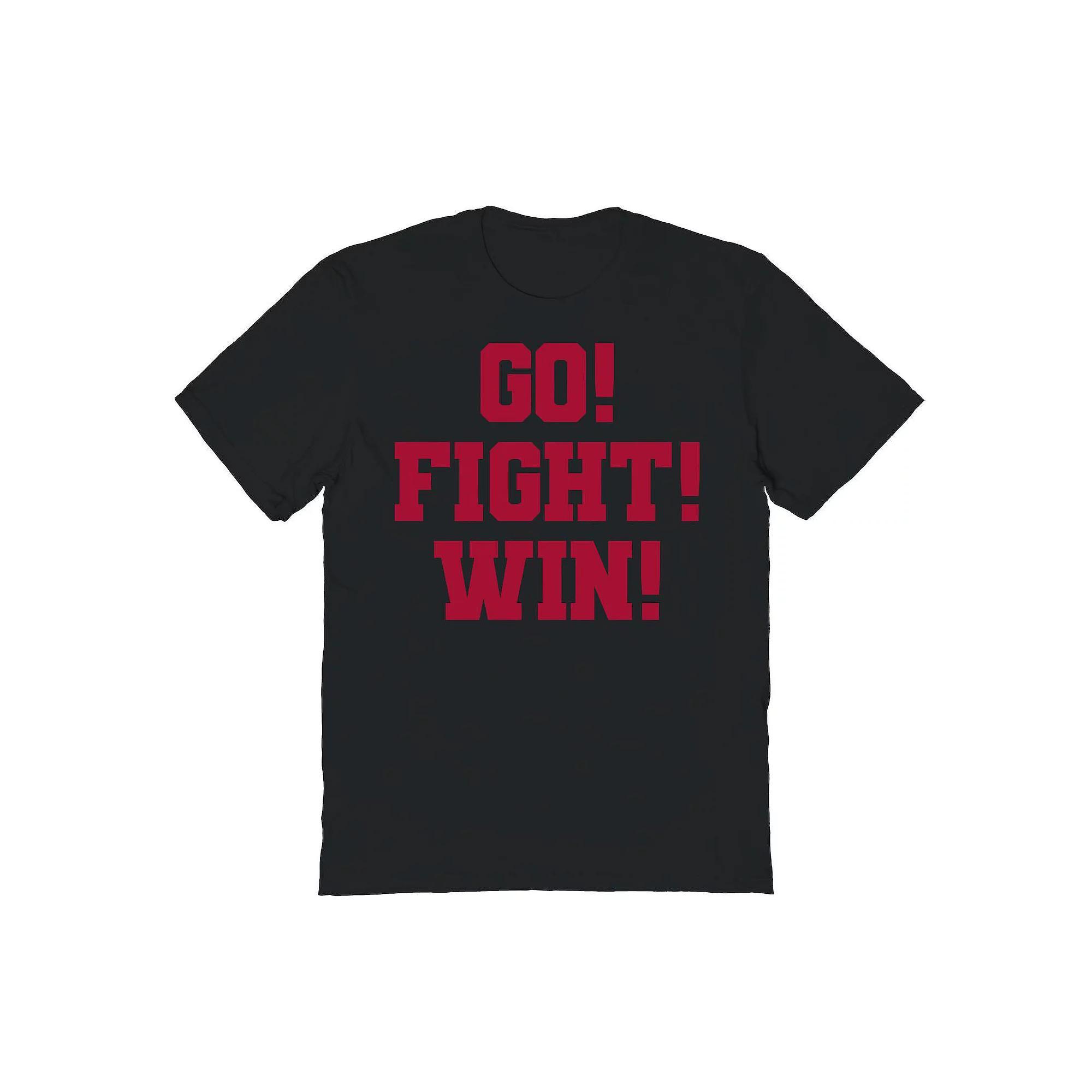 Men's Duke & Sons Chicken Nuggets Graphic T-shirt, Size: Small, Black Red Product Image