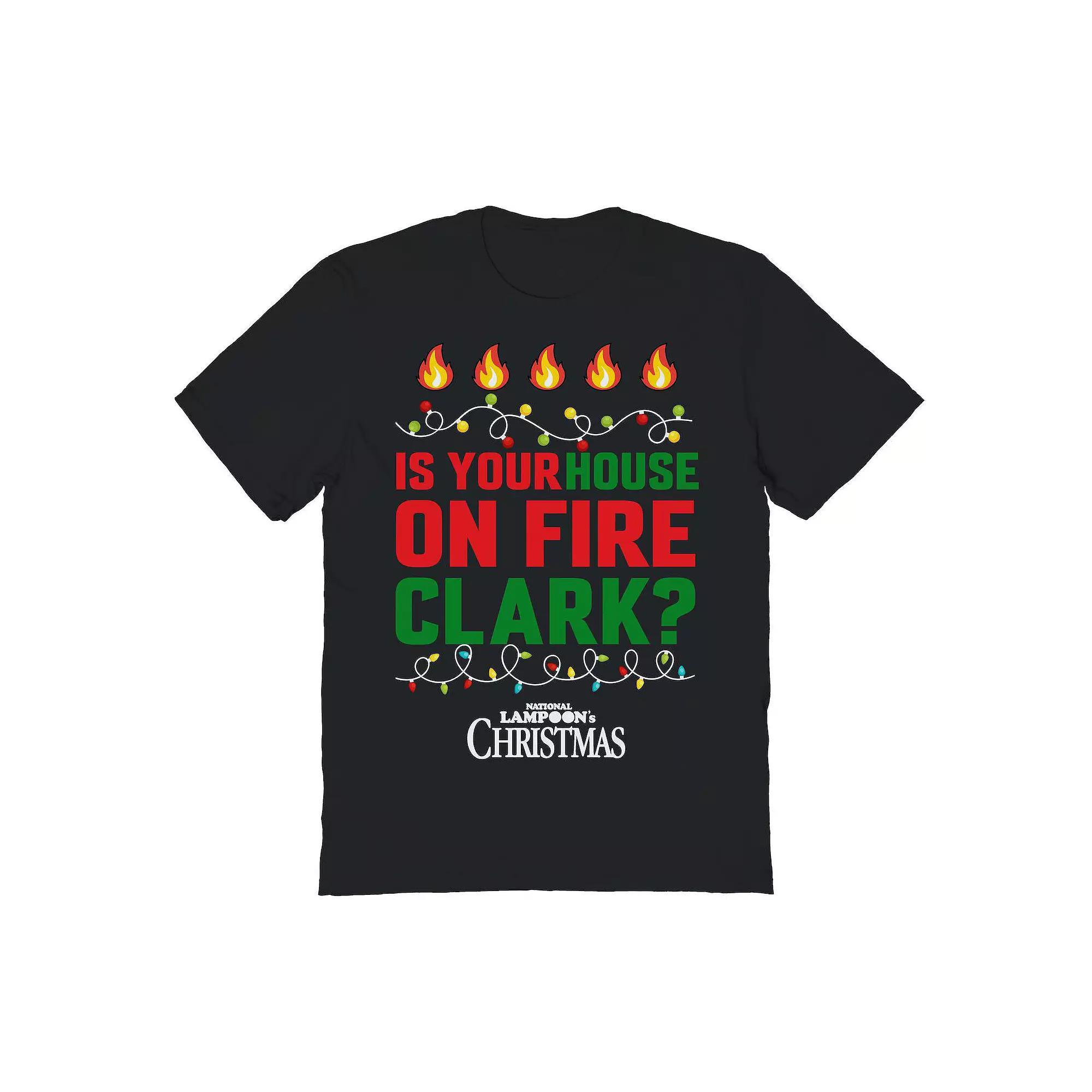 Men's Duke & Sons Go Fight Win Graphic Tee, Size: Large, Black Red Product Image