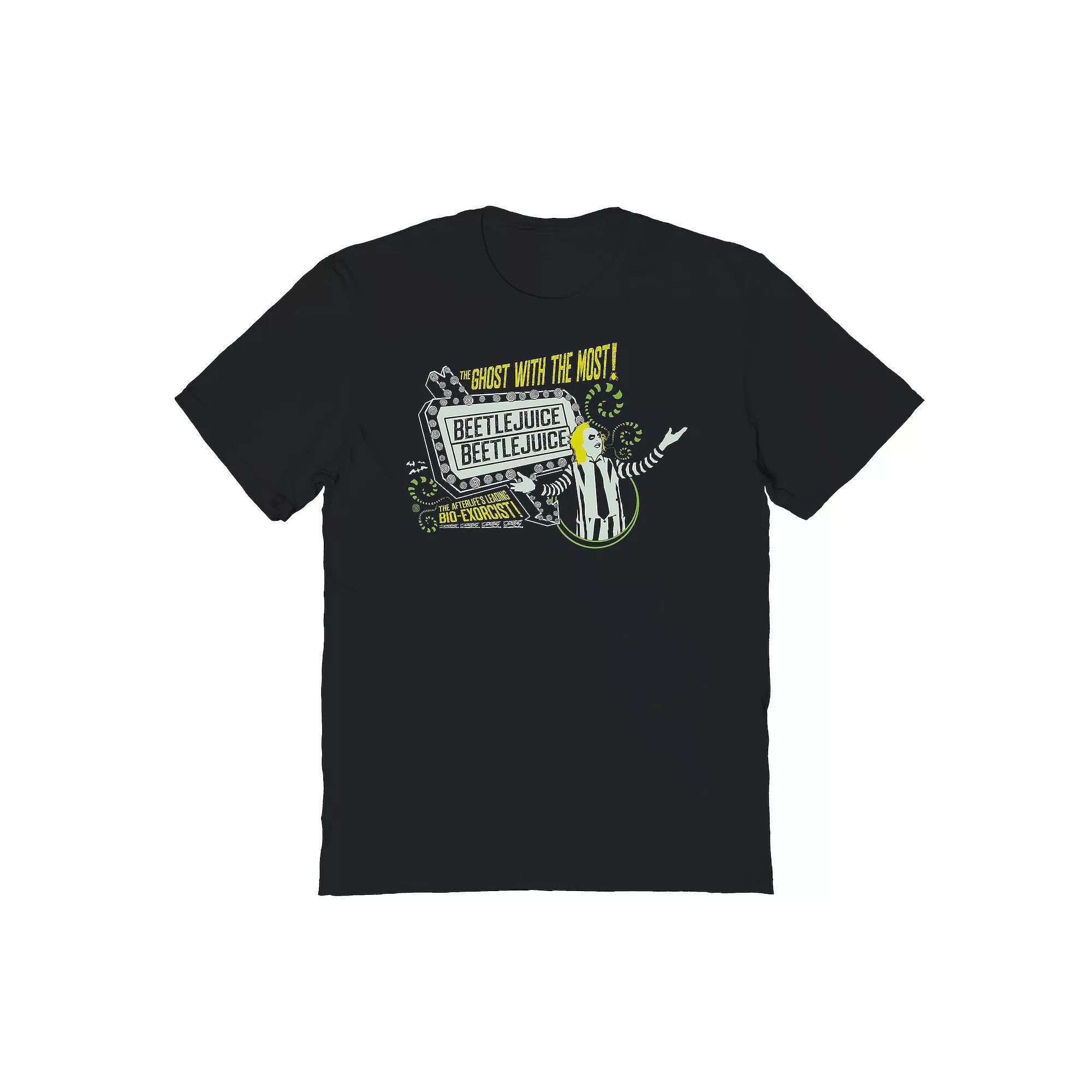 Men's The Ghost With The Most Graphic Tee, Size: Large, Black Product Image