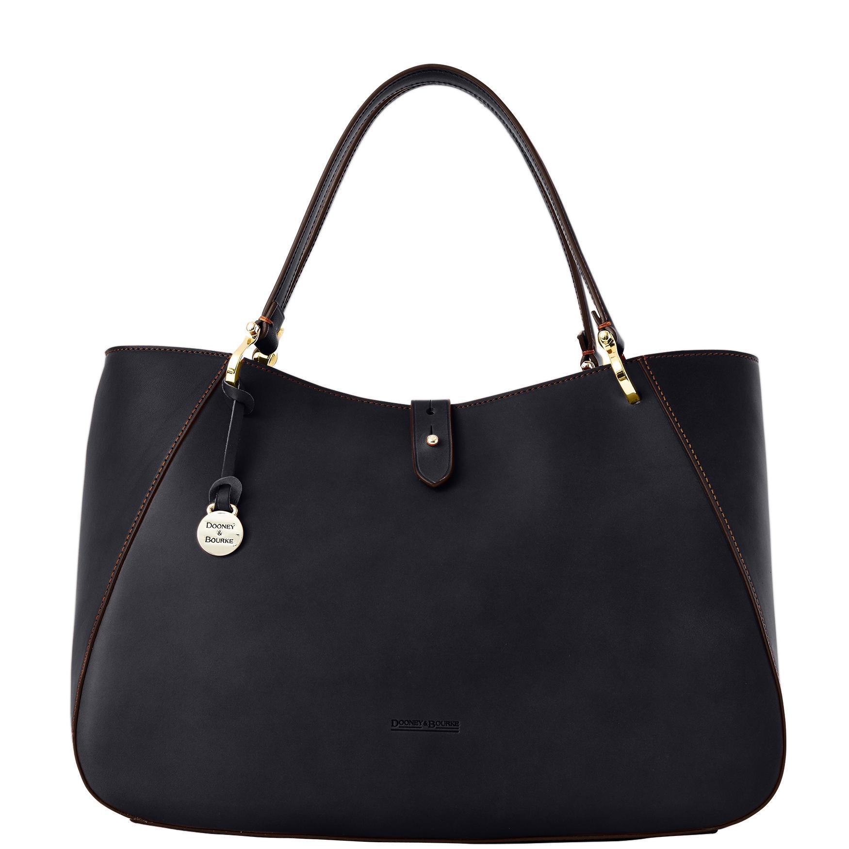 Dooney & Bourke Womens Alto Leather Camilla Bag in Saddle Product Image