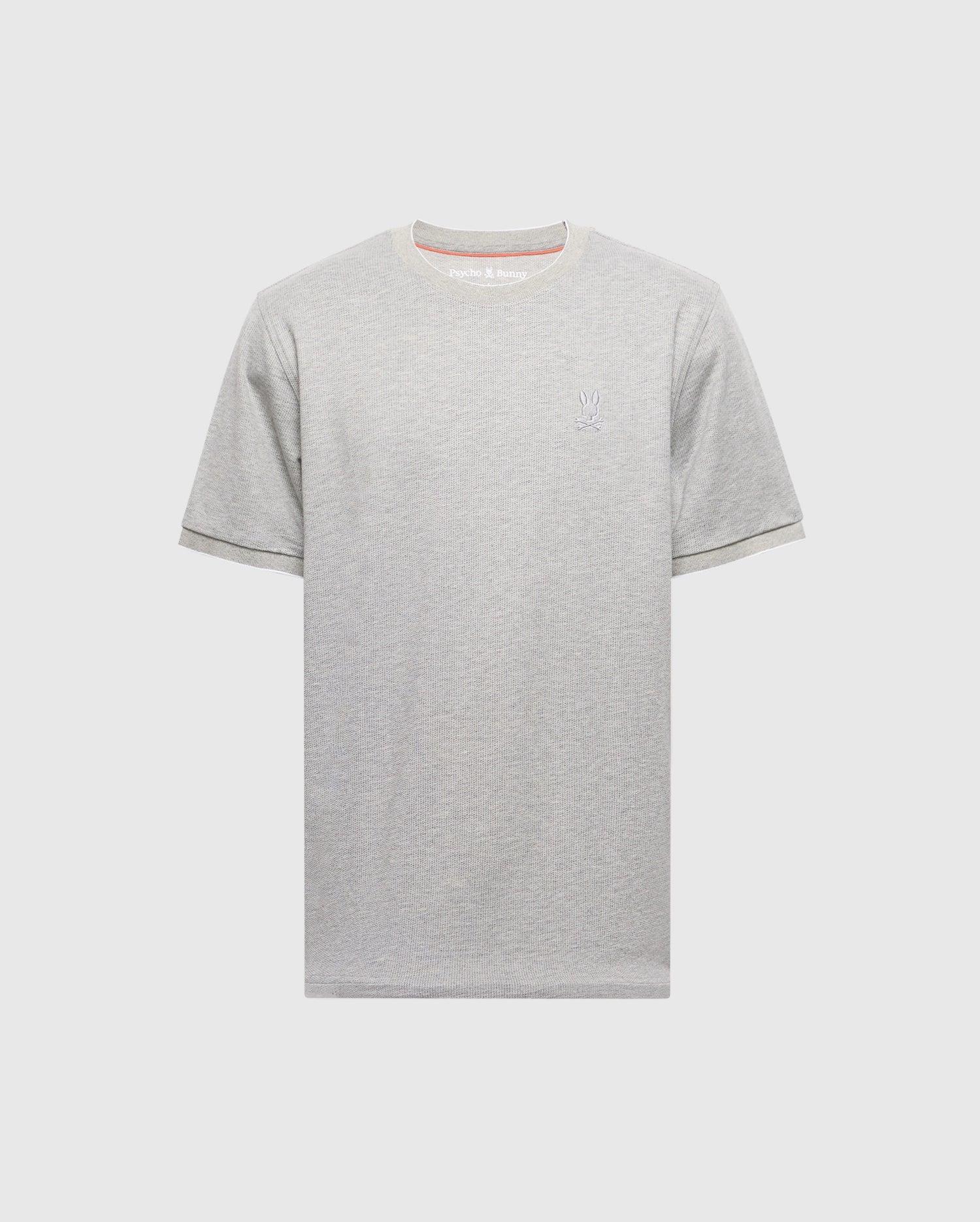 Men's Mackay Jacquard Fashion Tee 065 HEATHER STONE / XXL Product Image