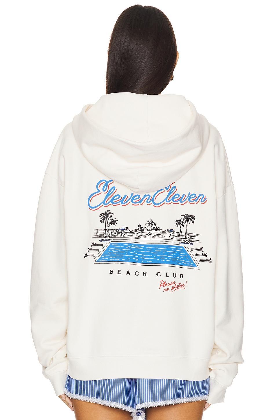 Beach Club Sweatshirt Eleven Eleven Product Image