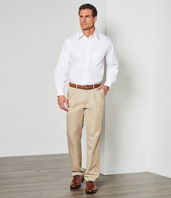 Gold Label Roundtree & Yorke Fitted Non-Iron Point Collar Dress Shirt Product Image