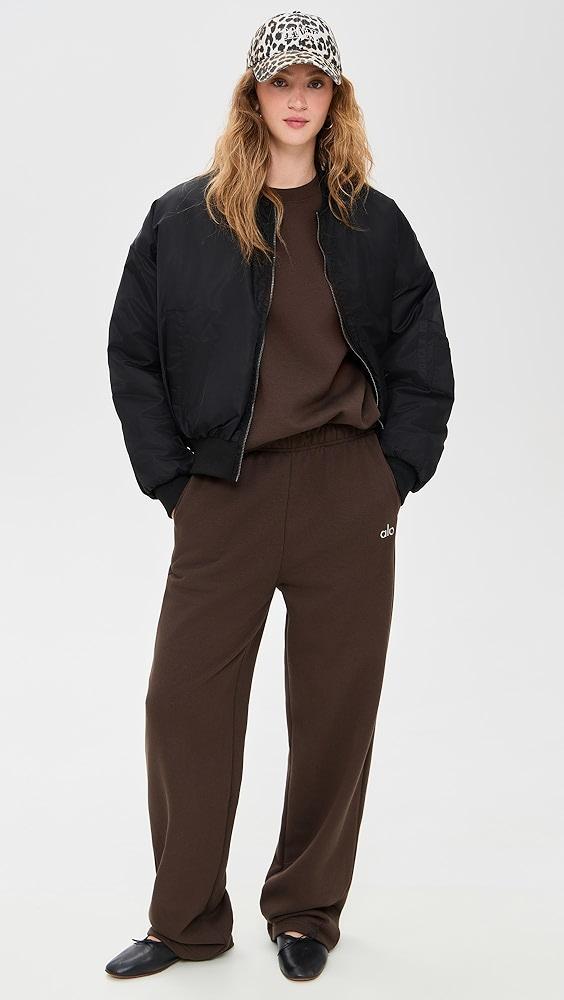 Alo Yoga Accolade Straight Leg Sweatpants | Shopbop Product Image